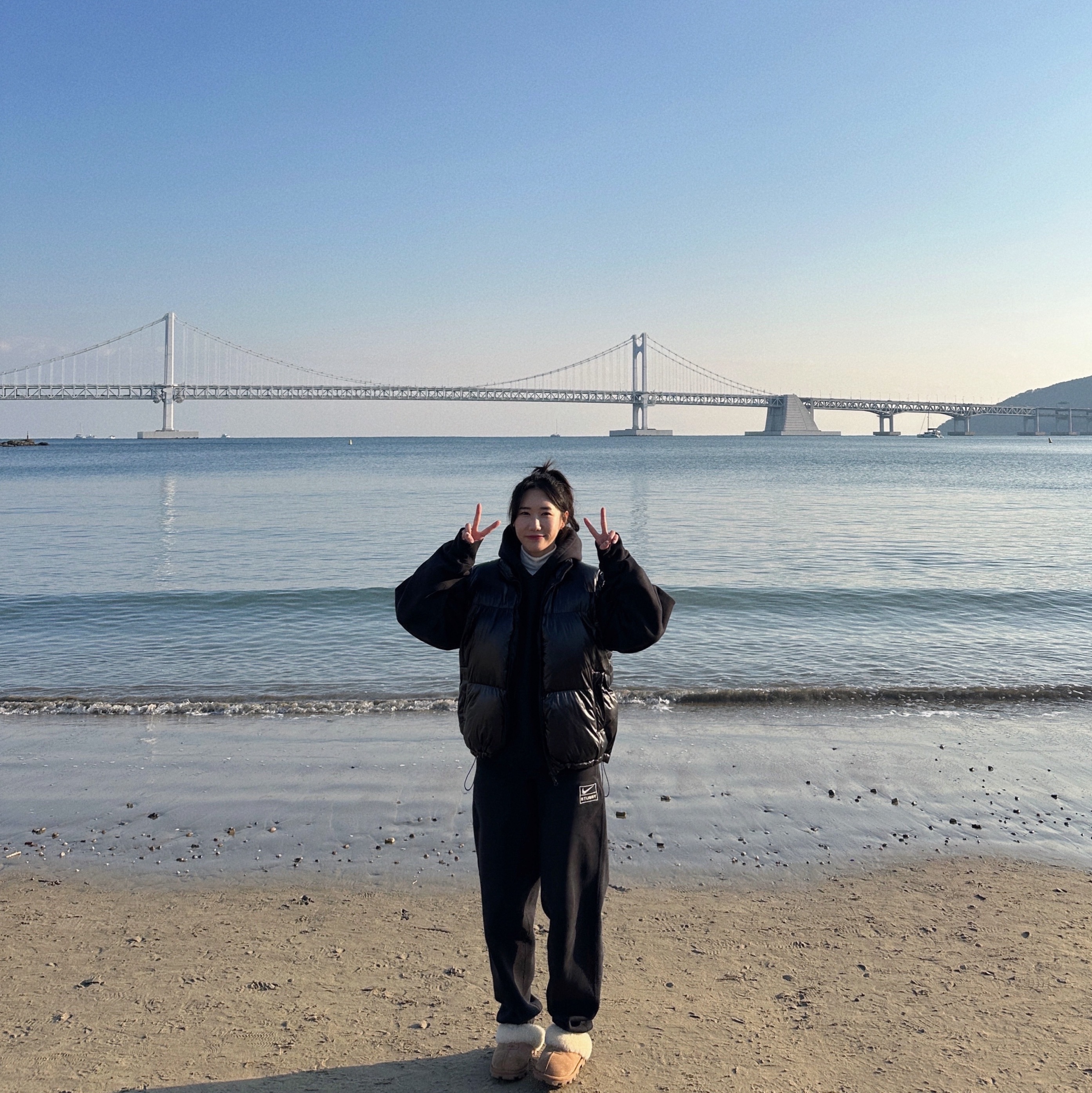 Nike x Stussy NRG RA Washed Fleece Pants Black (DN4030-010), Nike x Stussy NRG RA Washed Pullover Hoodie Black (DN4029-010) 착용 스타일 - 2