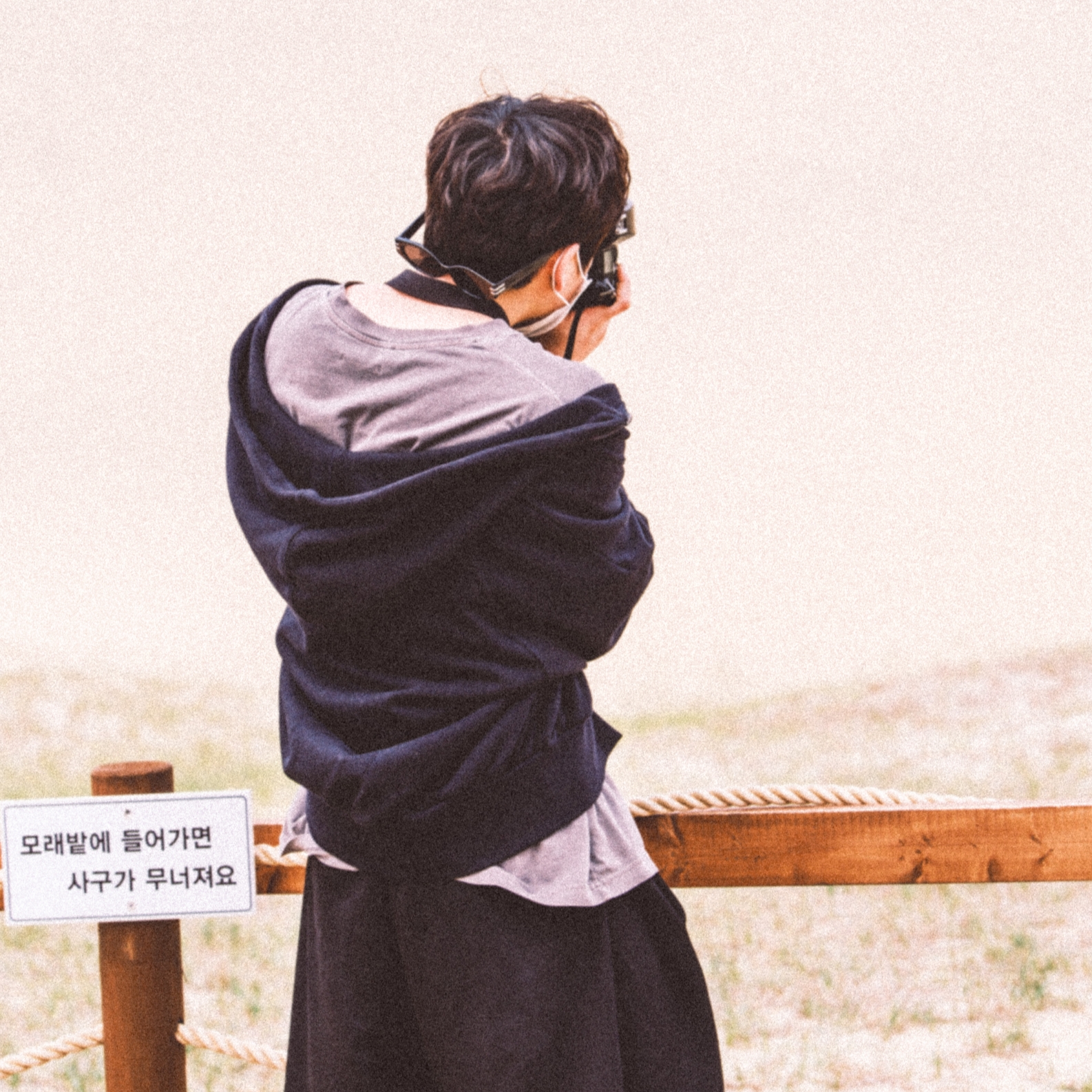 Gentle Monster Ghost 01 Black 착용 스타일