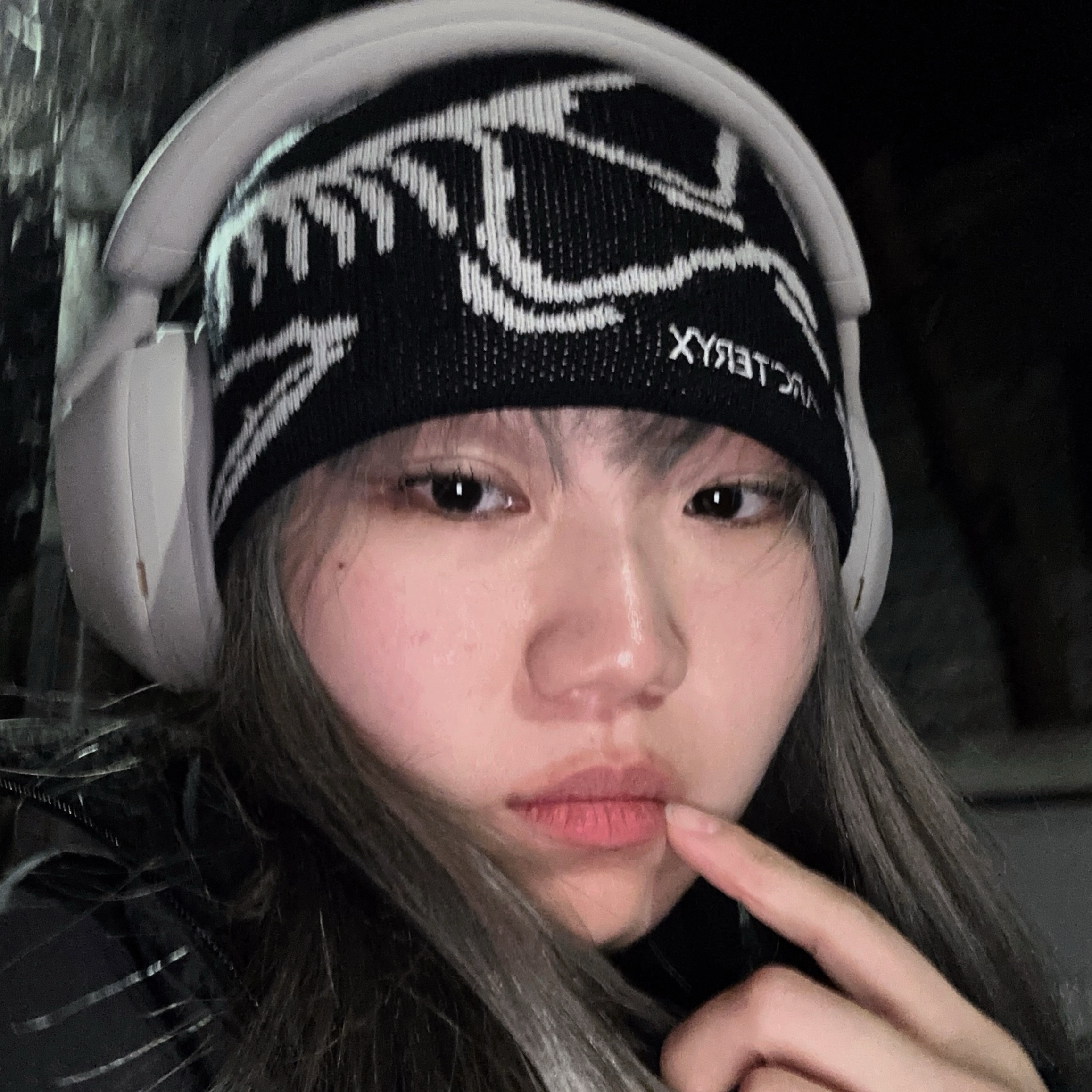 Arc'teryx Bird Head Toque Orca 착용 스타일 - 2