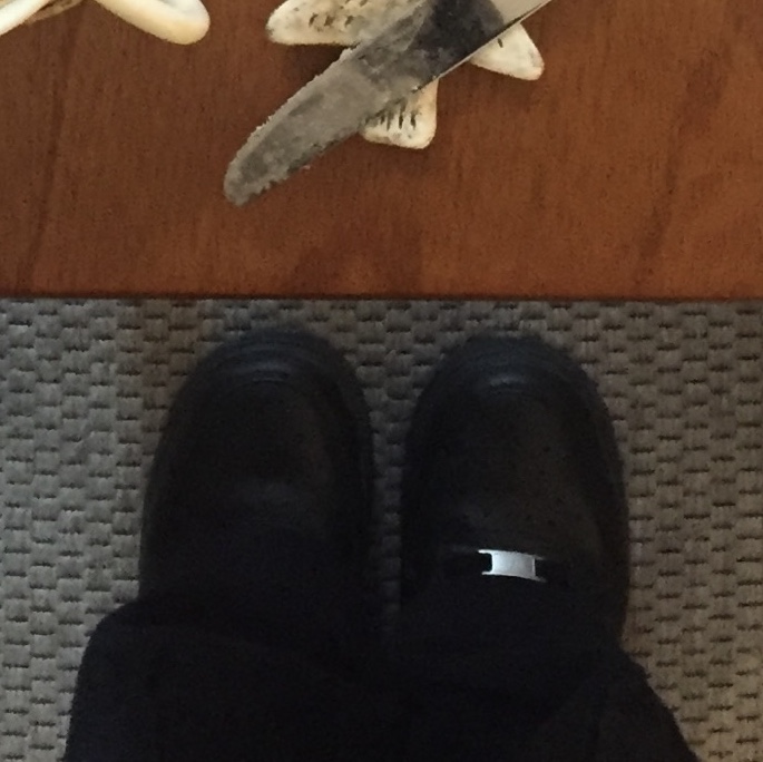 (W) Nike Air Force 1 '07 Low Triple Black 착용 스타일