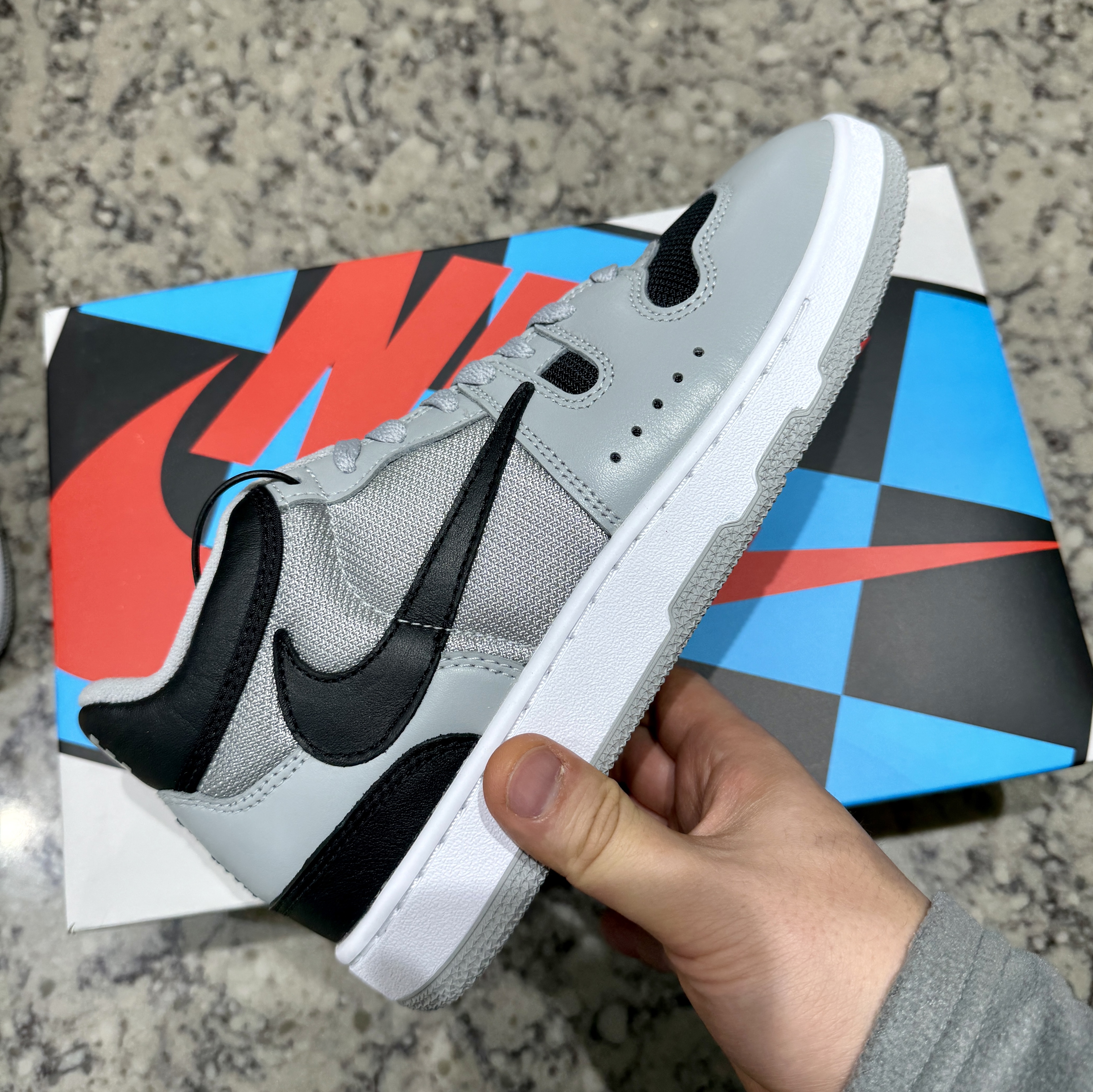 Nike x Travis Scott Mac Attack SP Light Smoke Grey 착용 스타일 - 2