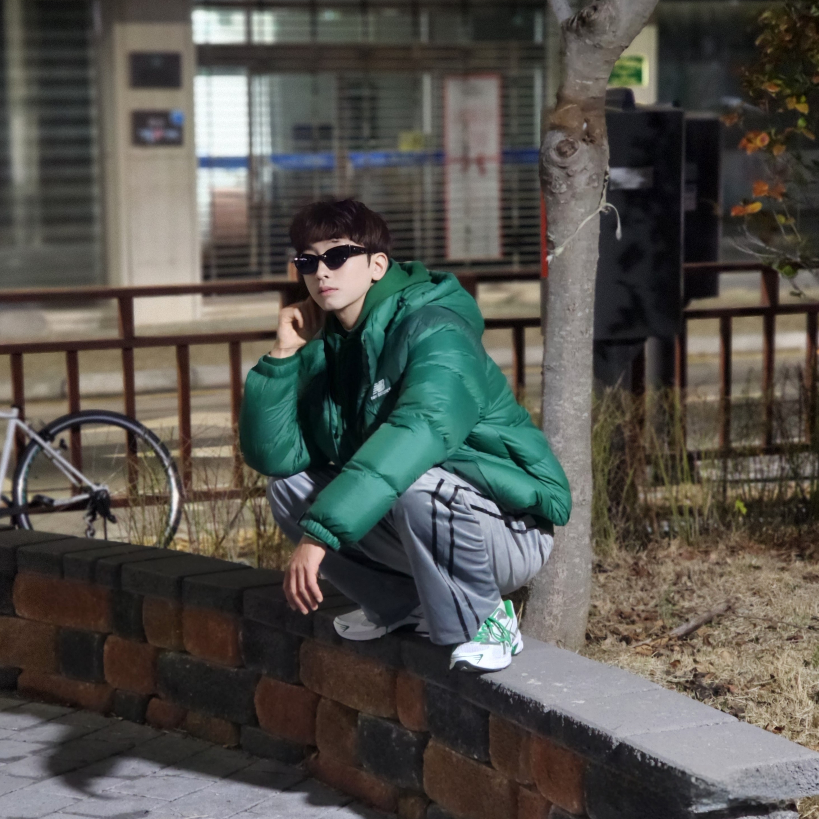 Nike NSW Club Fleece Pullover Hoodie Gorge Green - Asia, Nike NSW Club Fleece Pullover Hoodie Gorge Green - US/EU 착용 스타일 - 6