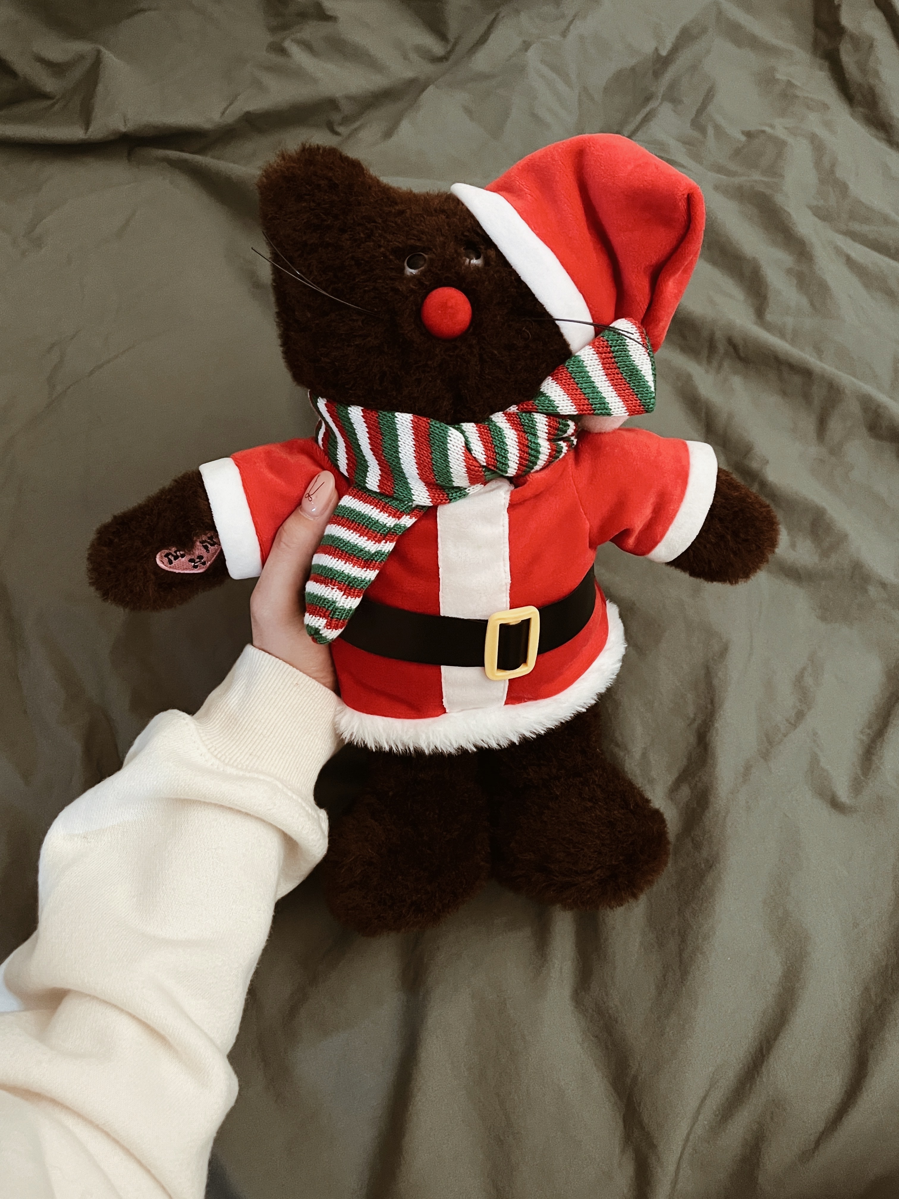 Monamhee Dancing Bred Brown 착용 스타일