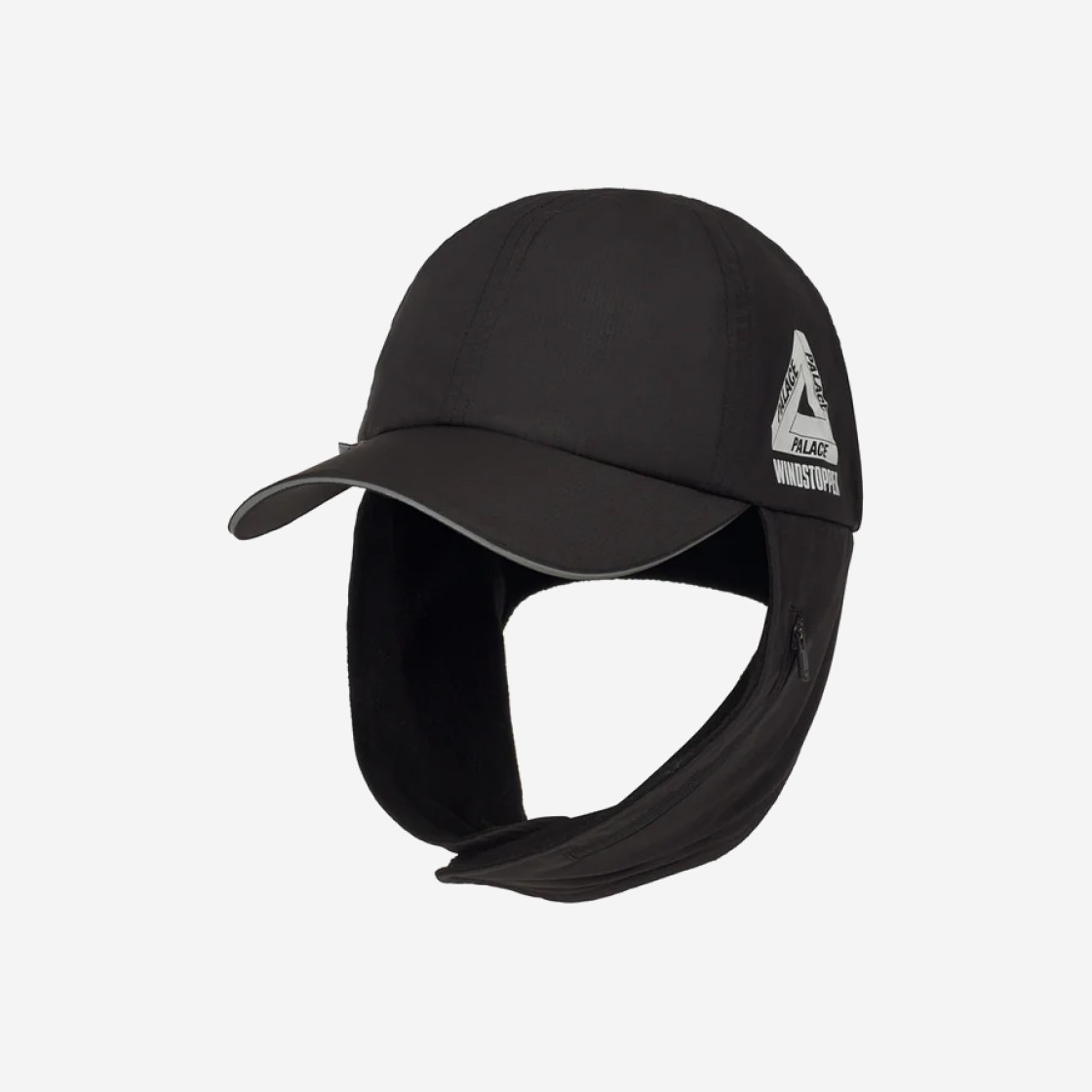 Palace Gore-Tex Infinium Windstopper Mask 6-Panel Black - 23FW 상세 이미지 2