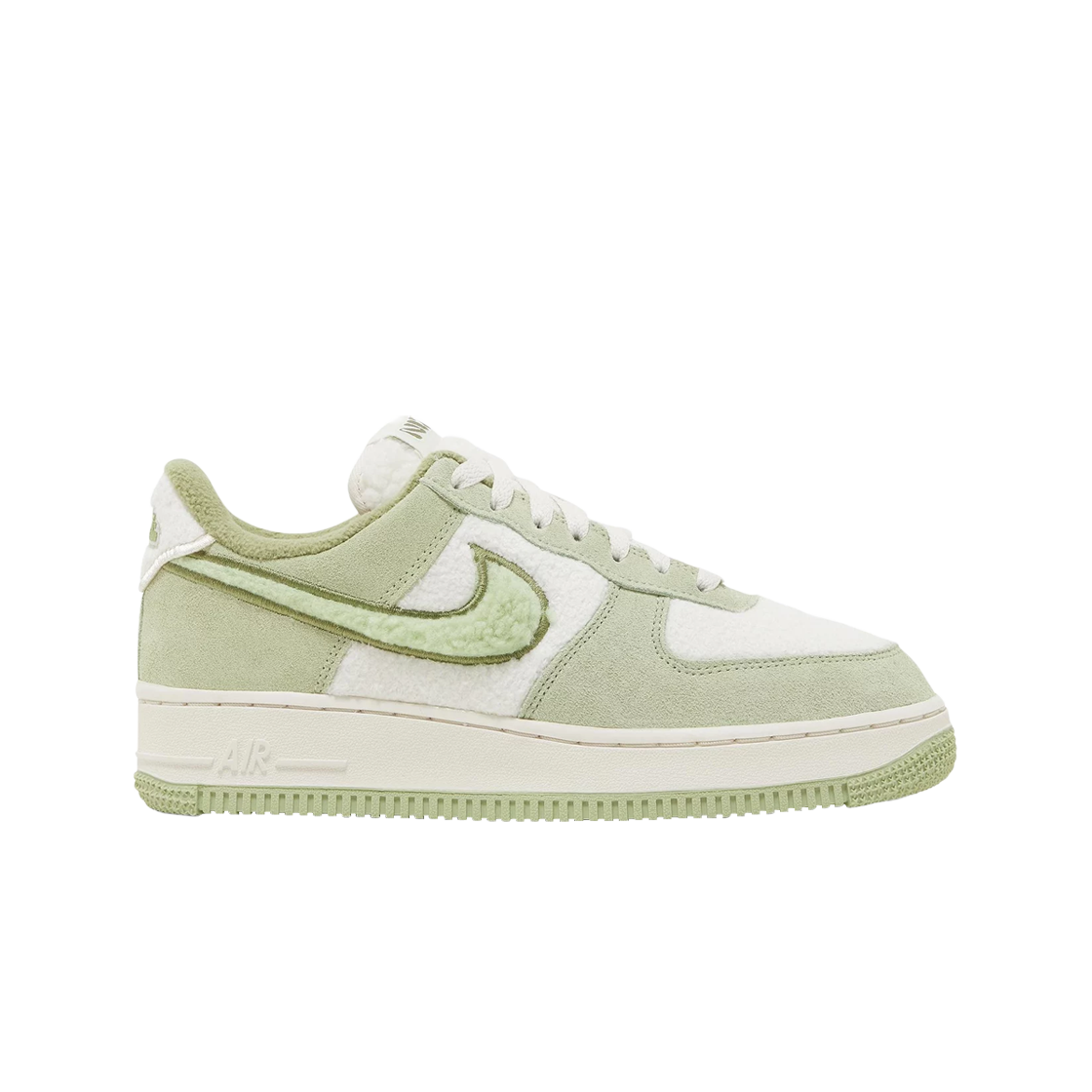 FB1872-030 (W) Nike Air Force 1 '07 LX Fleece Honeydew