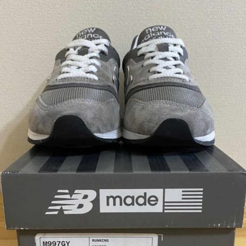 New Balance 997 Made in USA Grey 착용 스타일