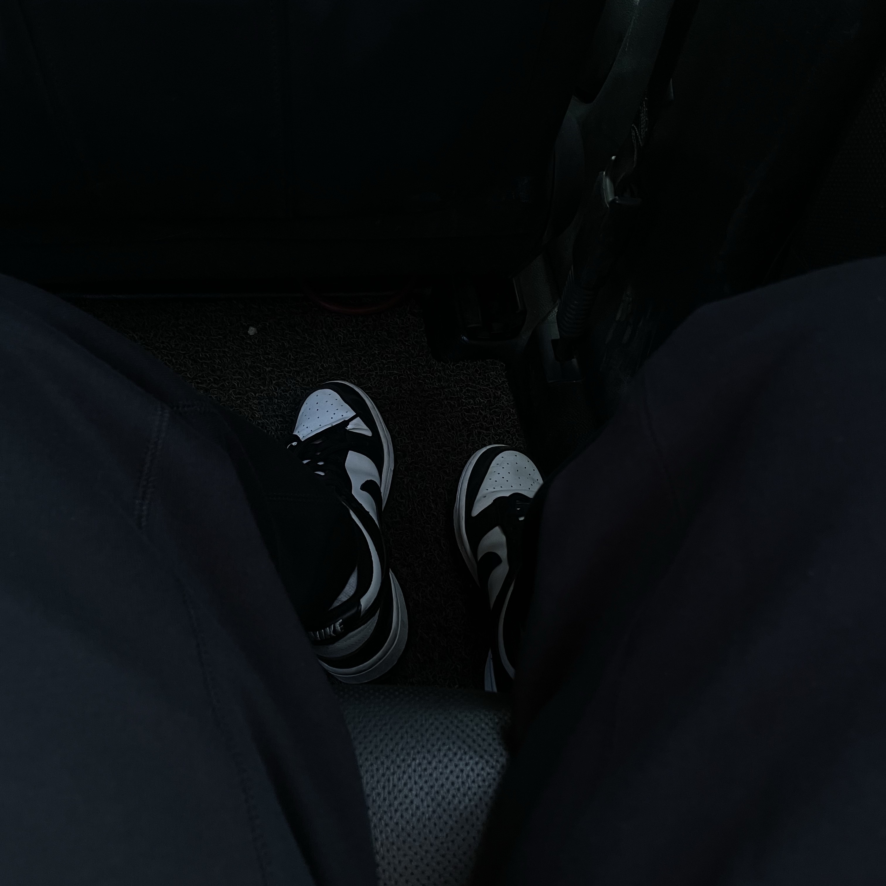 (W) Nike NRG Solo Swoosh Fleece Pants Black White - Asia, (W) Nike Dunk Low Black 착용 스타일