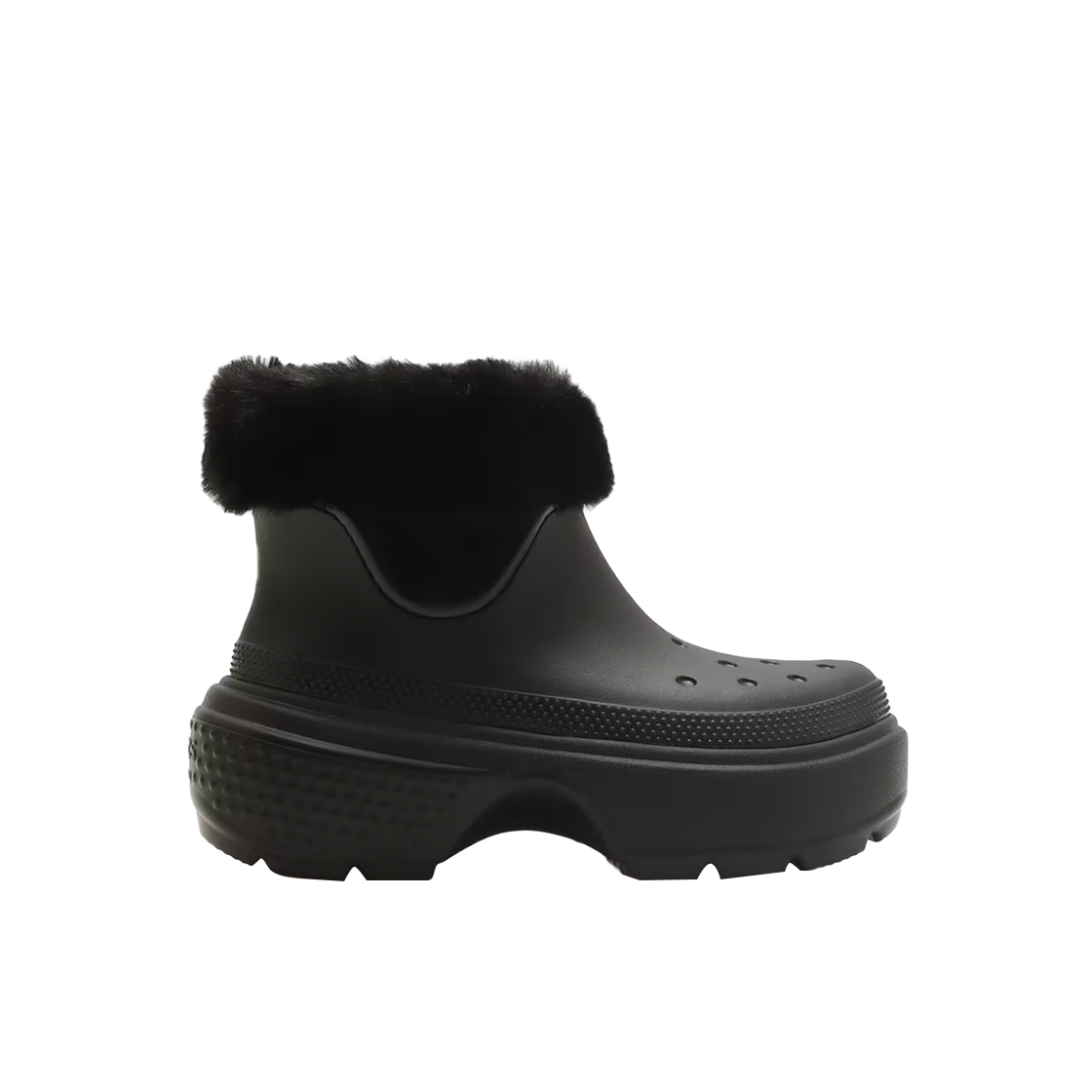 Crocs Stomp Lined Boot Black