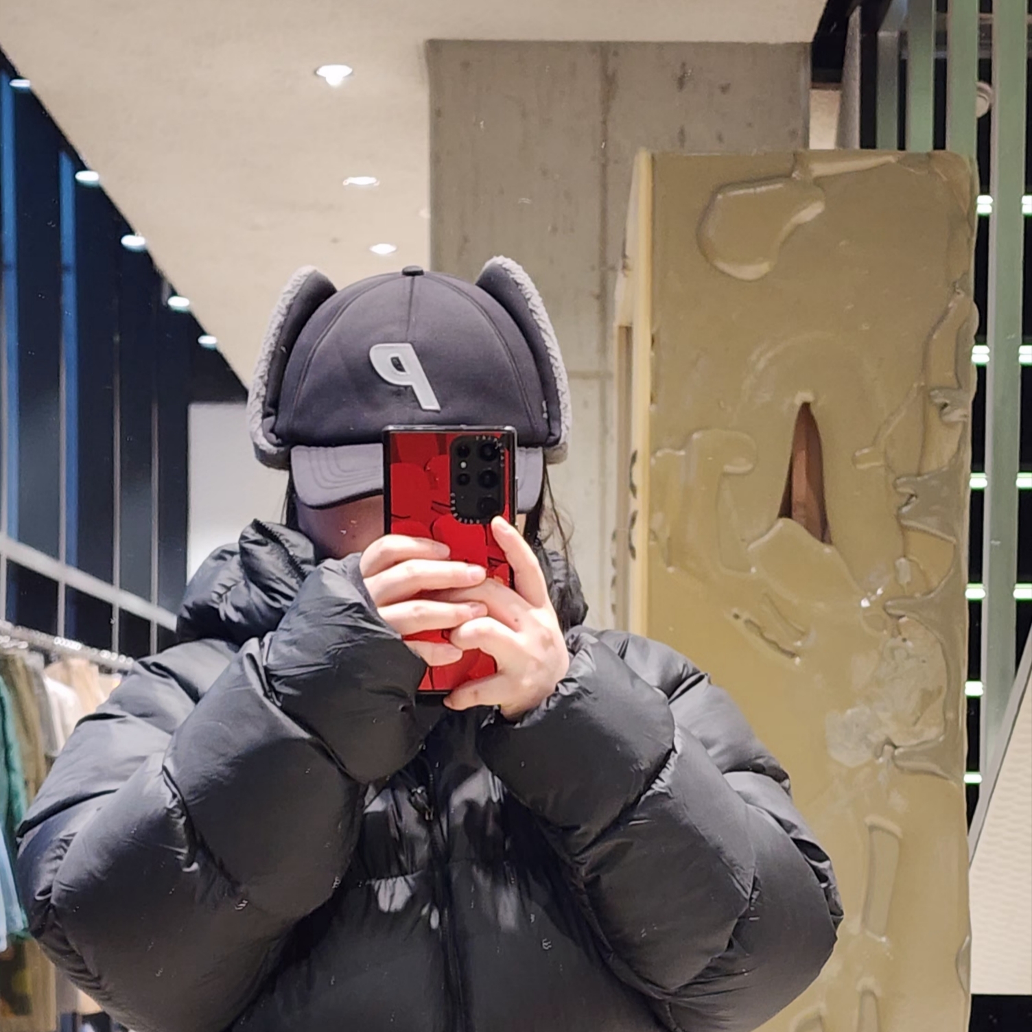 Palace Gore-Tex Infinium Dog Ear 6-Panel Black - 23SS, Nike ACG Therma-Fit ADV Lunar Lake Puffer Jacket Black - Asia 착용 스타일