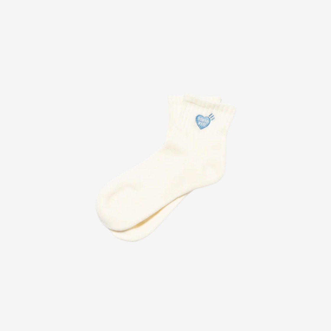 Human Made Pile Short Socks White 상세 이미지 1