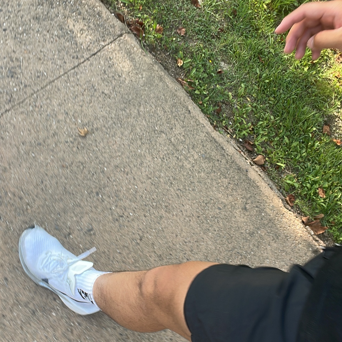 Nike ZoomX Vaporfly Next% 3 White Grey 착용 스타일