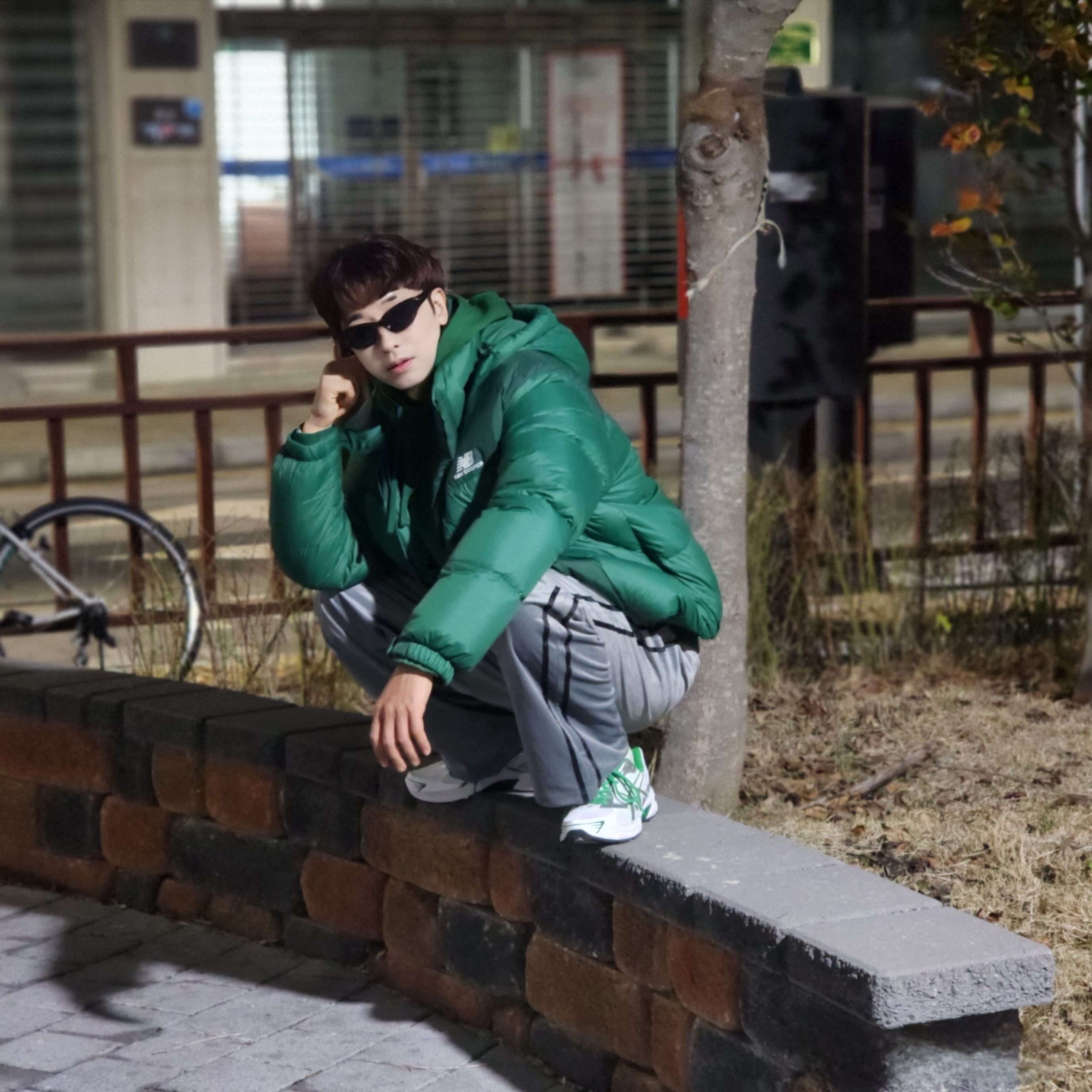 Nike NSW Club Fleece Pullover Hoodie Gorge Green - Asia, Nike NSW Club Fleece Pullover Hoodie Gorge Green - US/EU 착용 스타일 - 7