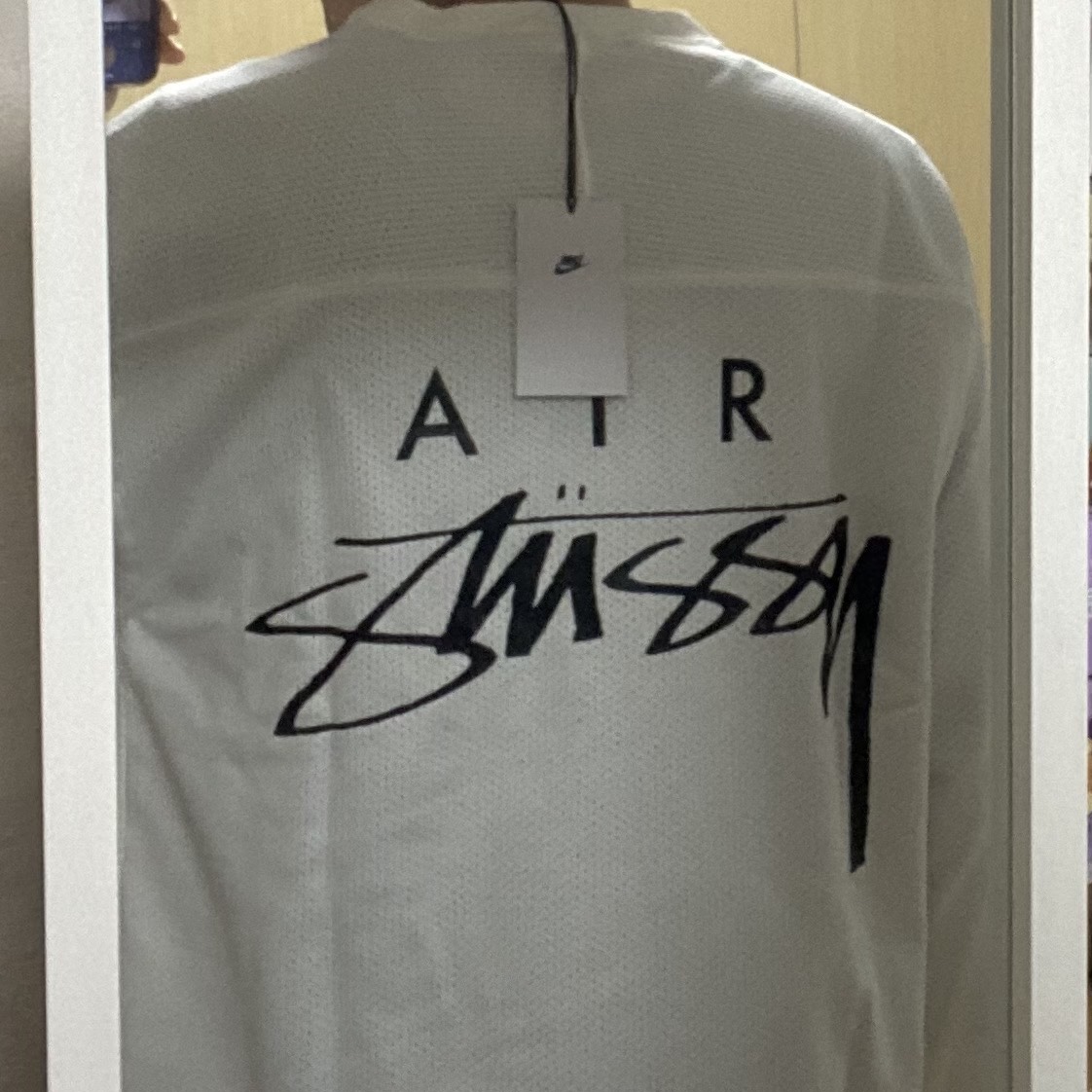 Nike x Stussy Long Sleeve Top Sail (FJ9164-133) 착용 스타일