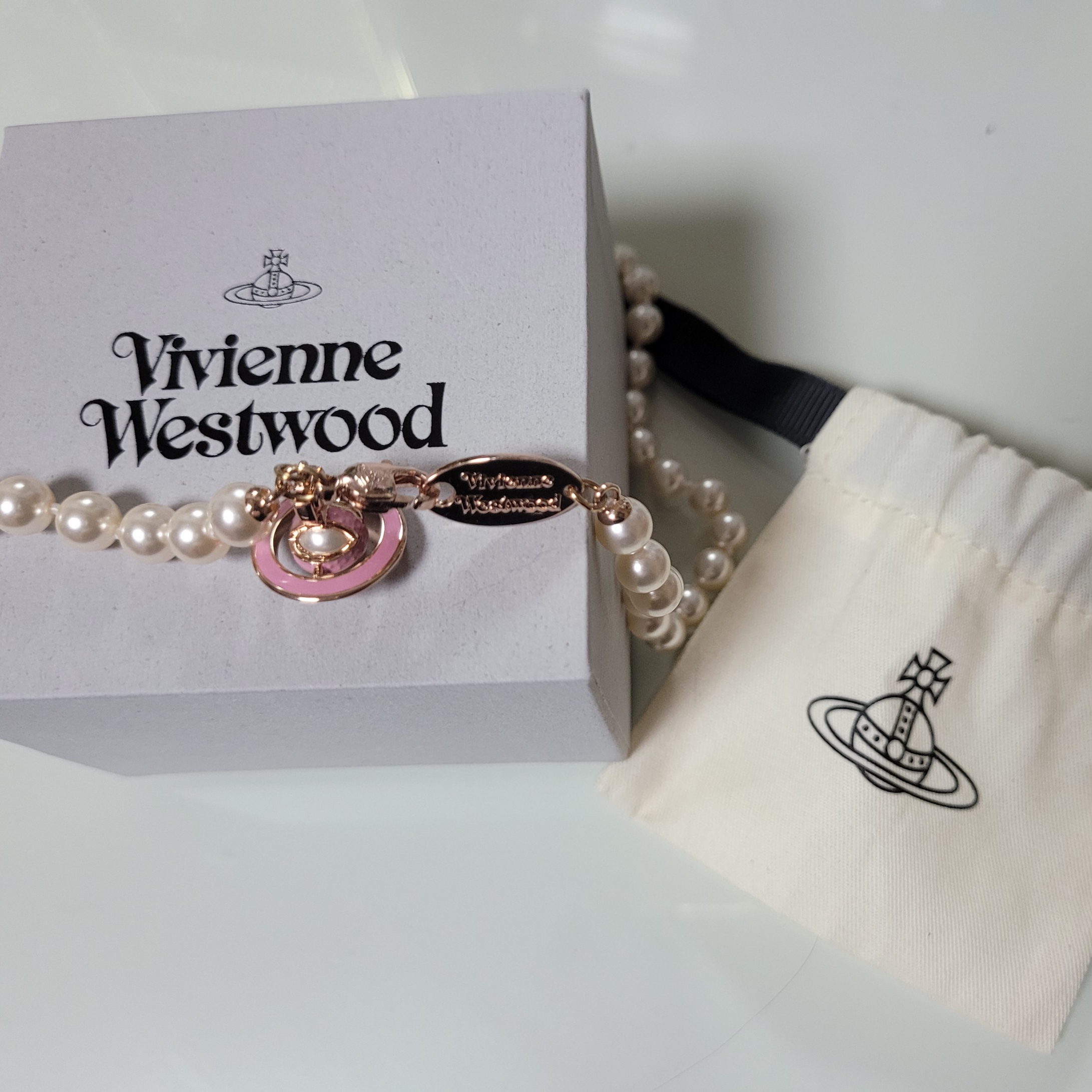 Vivienne Westwood Simonetta Pearl Necklace Silver, Vivienne Westwood Simonetta Pearl Pendant Silver 착용 스타일