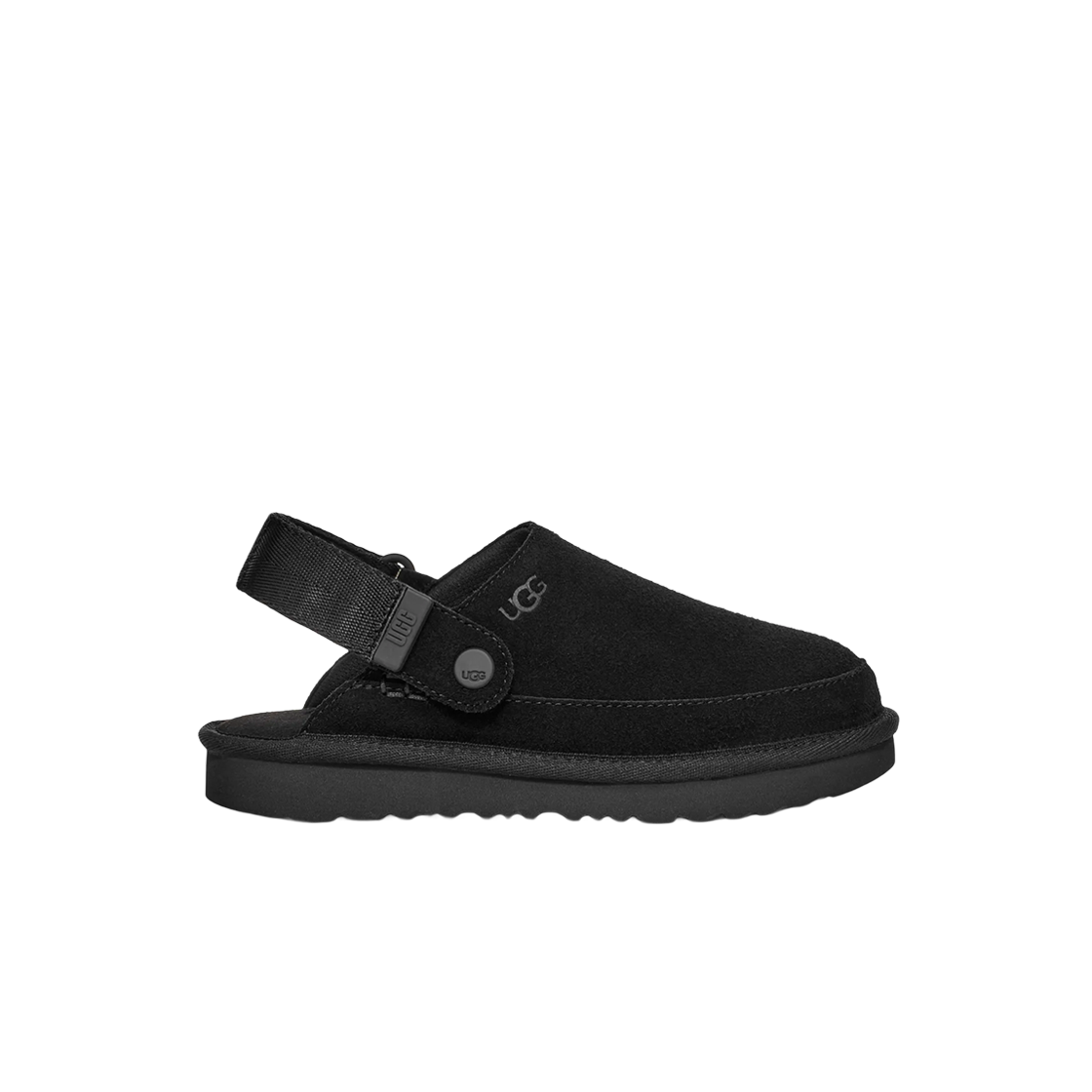 (키즈) 어그 골든스타 클로그 블랙((Kids) UGG Goldenstar Clog Black) - 1