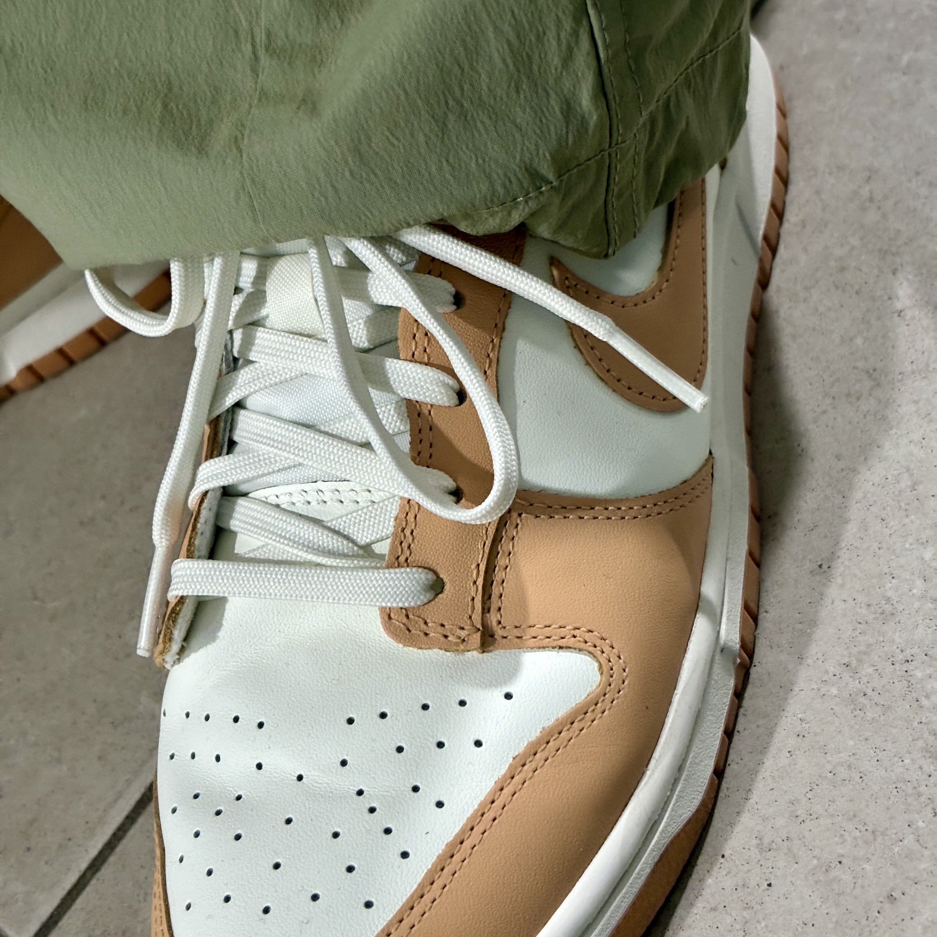 (W) Nike Dunk Low Harvest Moon 착용 스타일 - 3