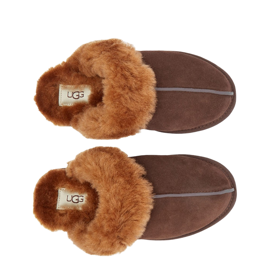 (W) 어그 스커페트 2 슬리퍼 번트 시더((W) UGG Scuffette II Slipper Burnt Cedar) - 2