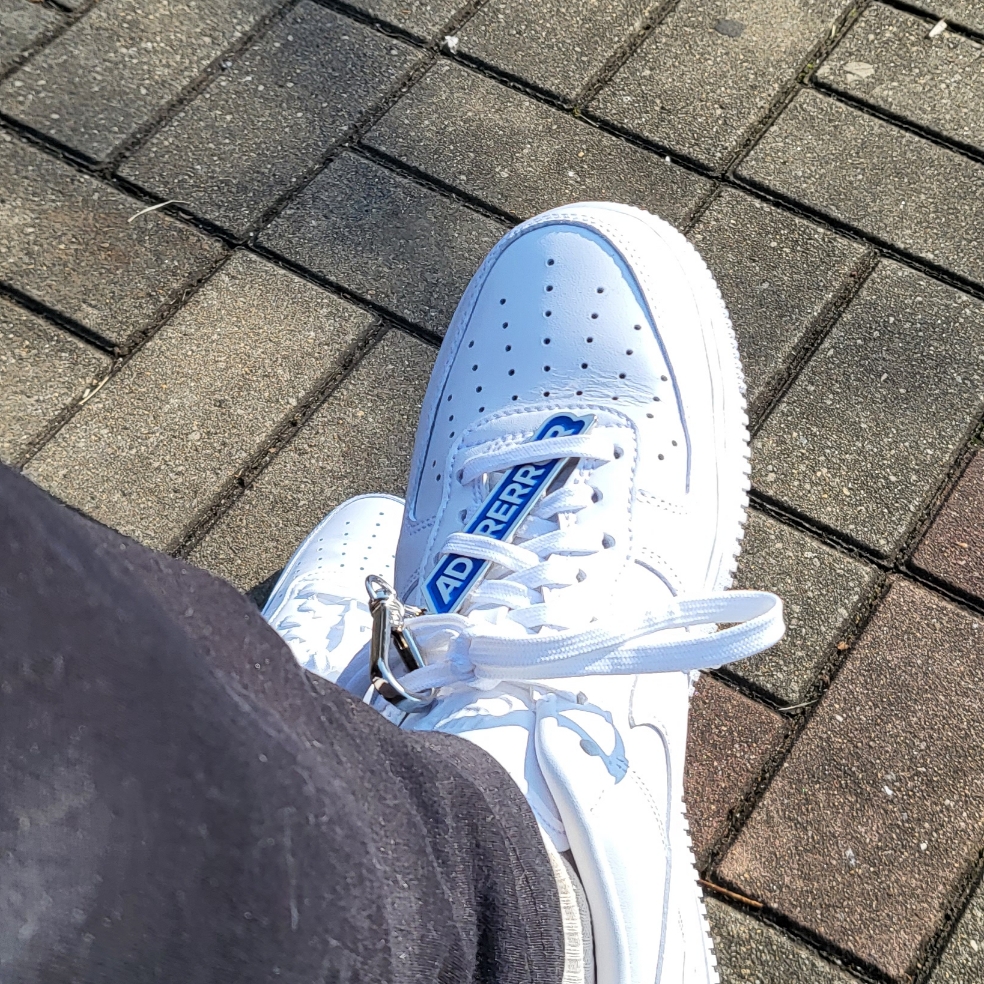 Nike Air Force 1 '07 Fresh White 착용 스타일 - 2