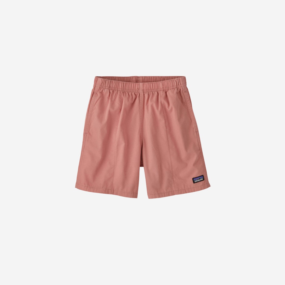 (Kids) Patagonia Funhoggers Cotton Shorts Sunfade Pink 상세 이미지 1