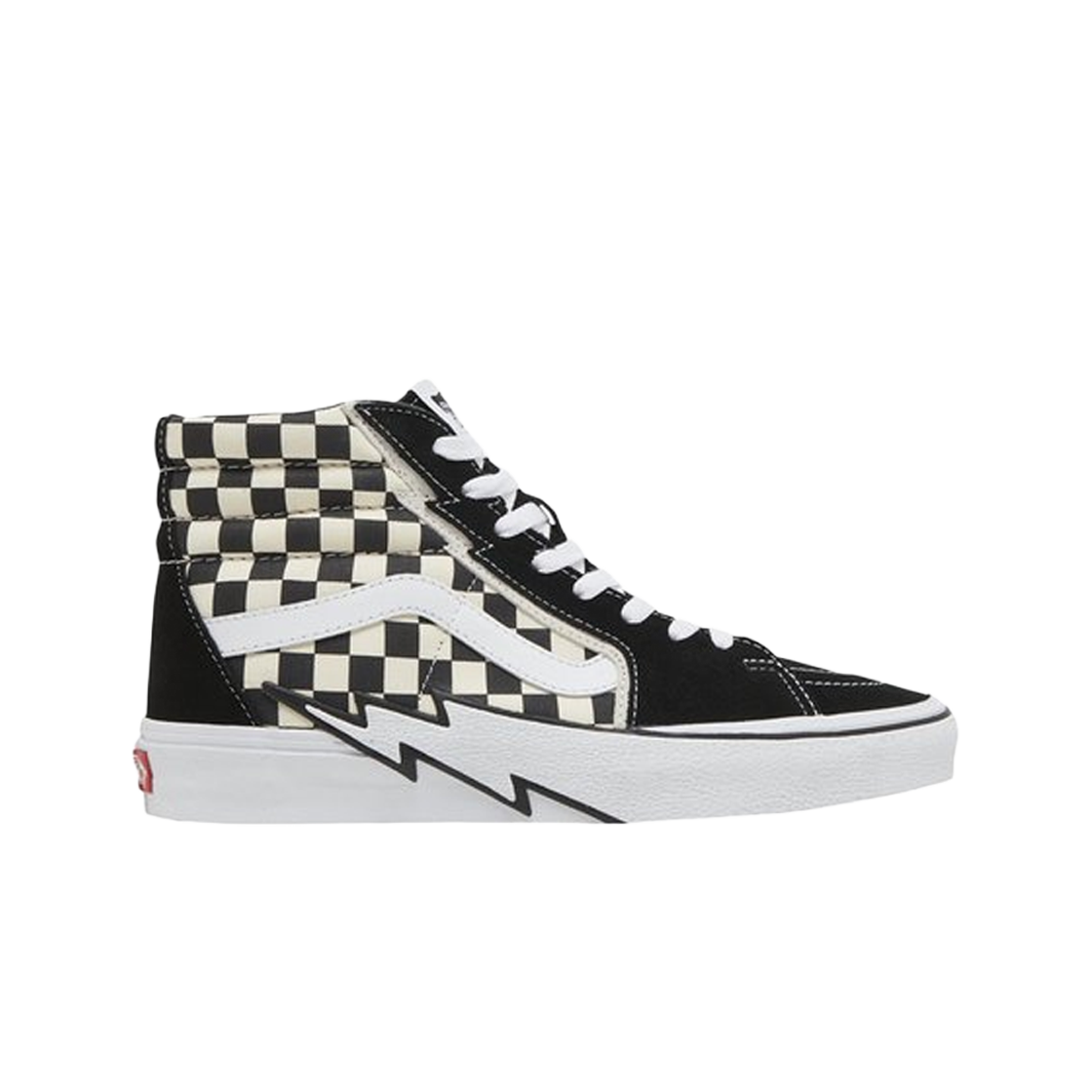 VN0A5JIVA04 Vans Sk8-Hi Bolt Black White Checkerboard