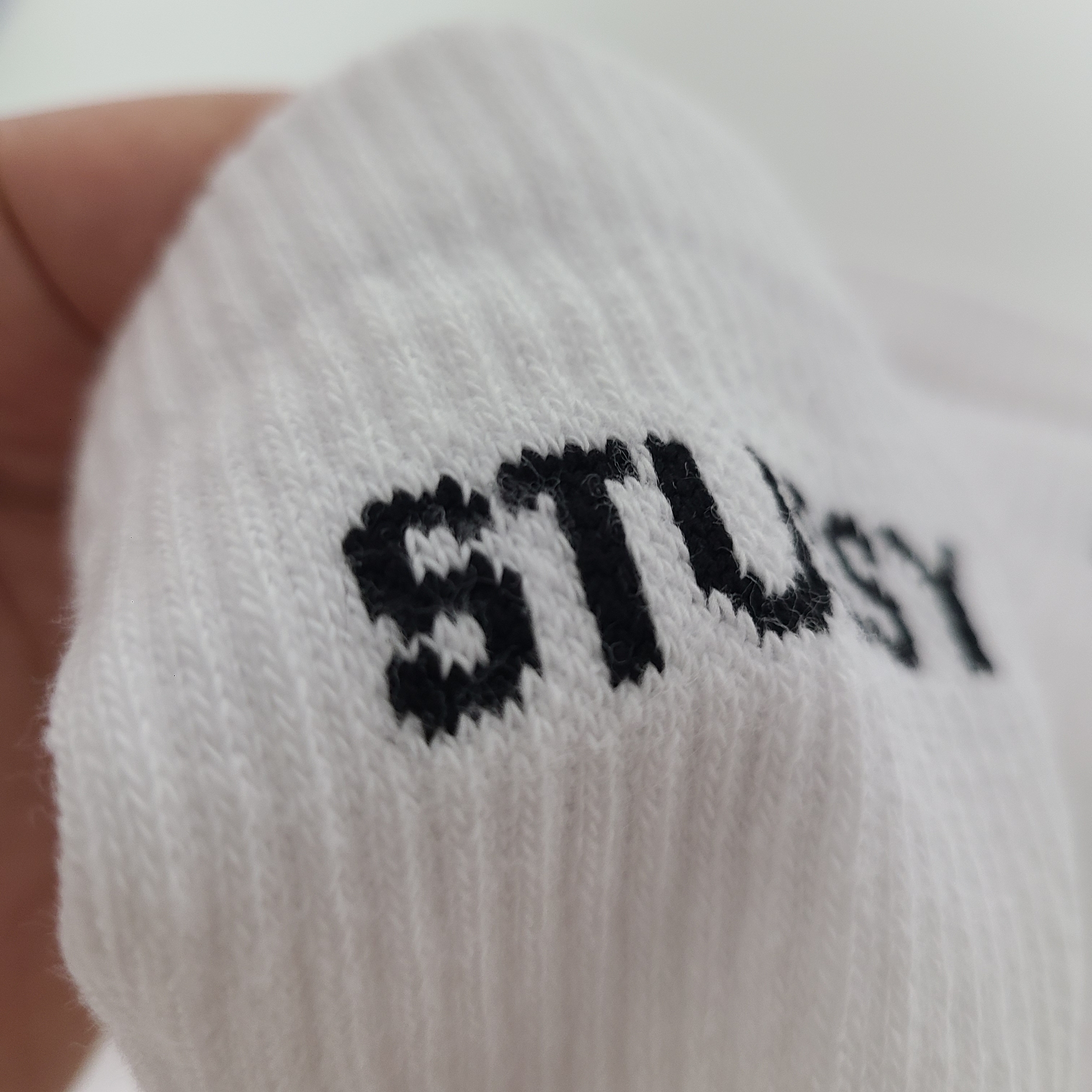 Nike x Stussy Everyday Plus Cushioned Crew Socks White (3 Pack) 착용 스타일 - 2