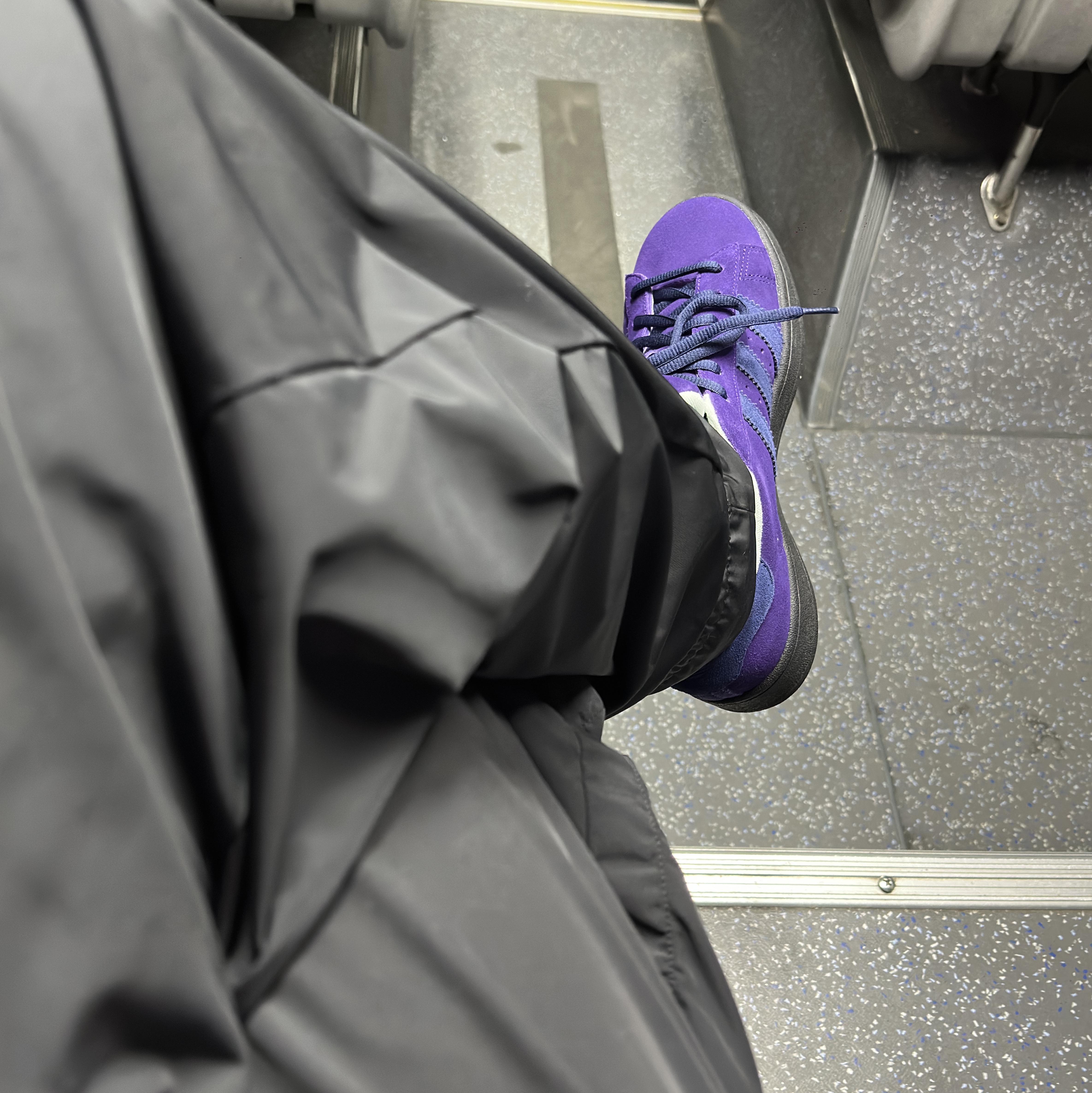 Adidas x Hikari Shibata Campus 00s Dark Purple Night Marine 착용 스타일