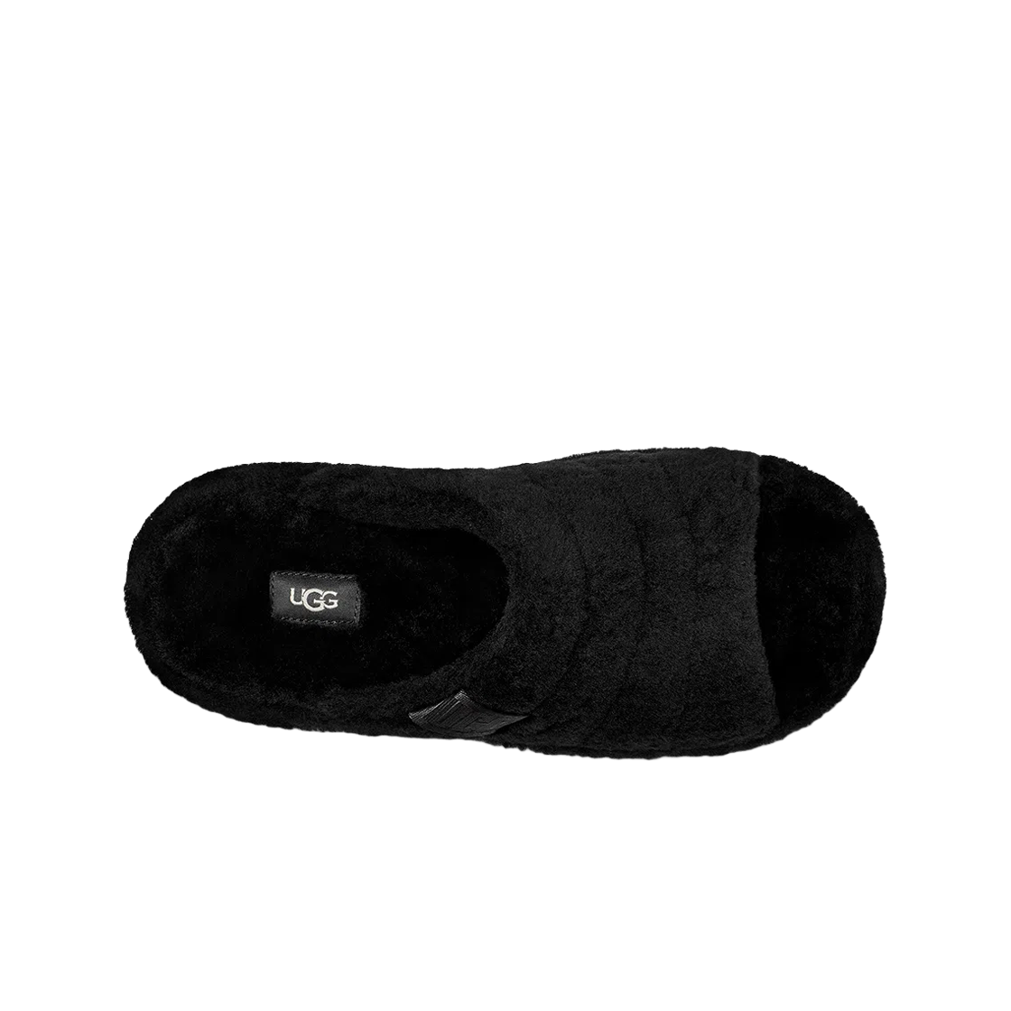 어그 플러프 유 슬라이드 블랙 Tnl 플러프(UGG Fluff You Slide Black Tnl Fluff) - 2