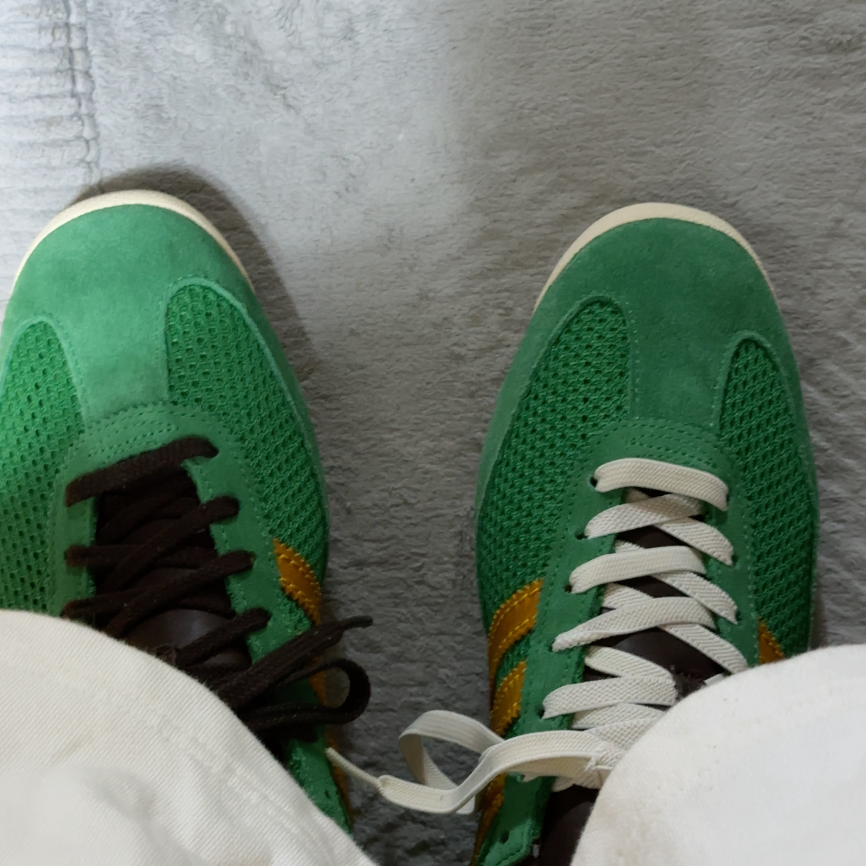 Adidas x Wales Bonner SL 72 Knit Green 착용 스타일