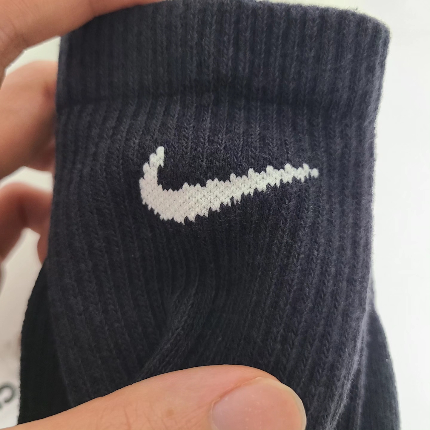 Nike x Stussy Everyday Plus Cushioned Crew Socks Black (3 Pack) 착용 스타일 - 3