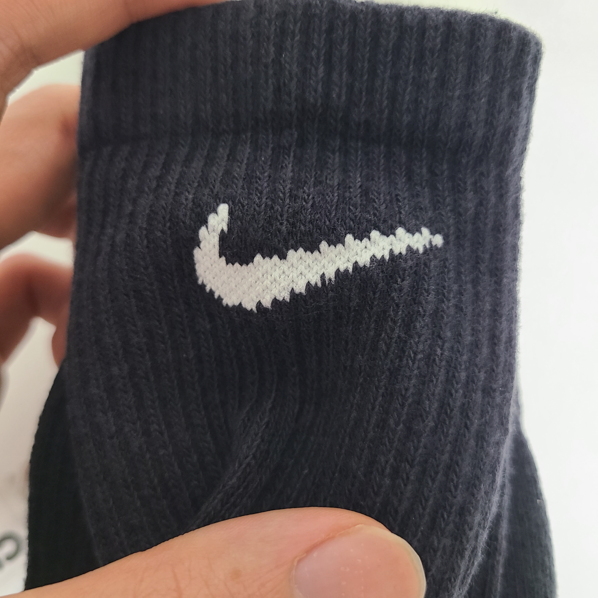 Nike x Stussy Everyday Plus Cushioned Crew Socks Black (3 Pack) 착용 스타일 - 2