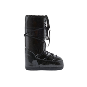 (W) Moon Boot Icon Glitter Boots Black