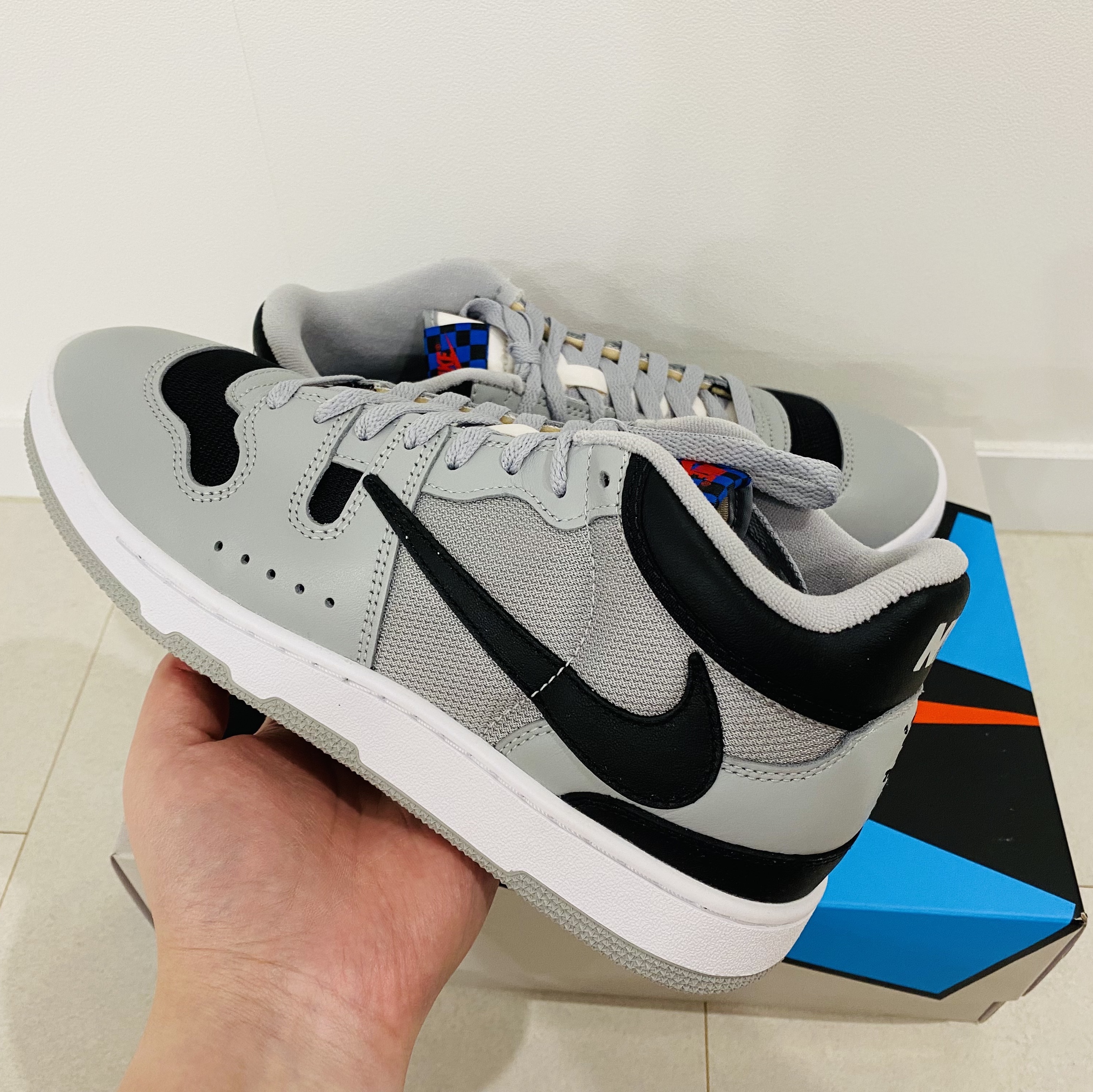 Nike x Travis Scott Mac Attack SP Light Smoke Grey 착용 스타일