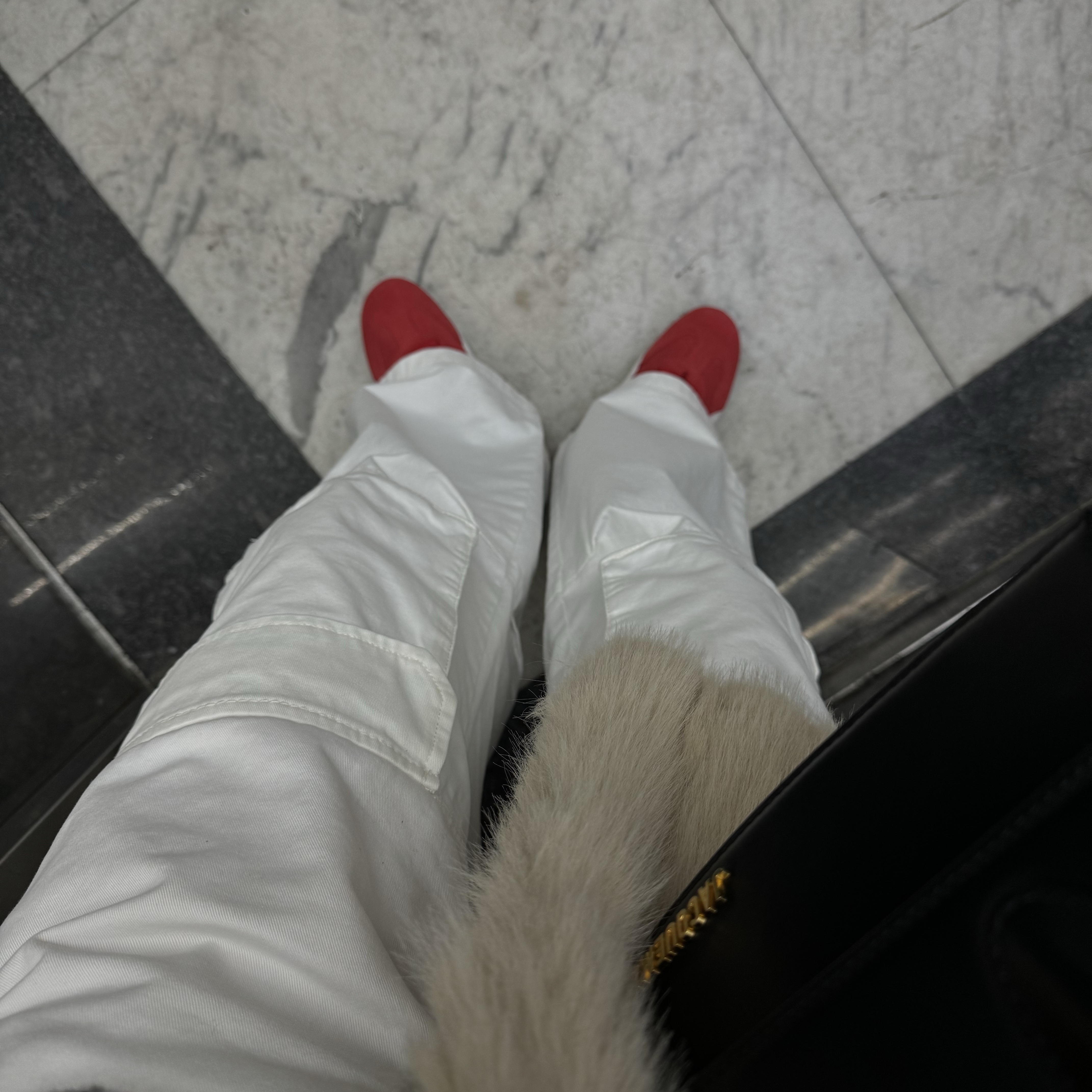 Puma Speedcat OG Sparco Ribbon Red White 착용 스타일
