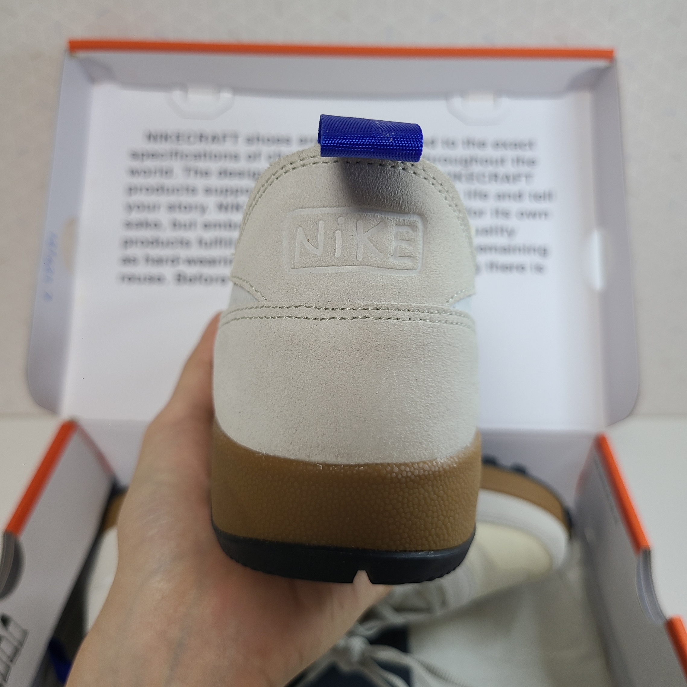 Nike x Tom Sachs General Purpose Shoe Light Cream 착용 스타일 - 5