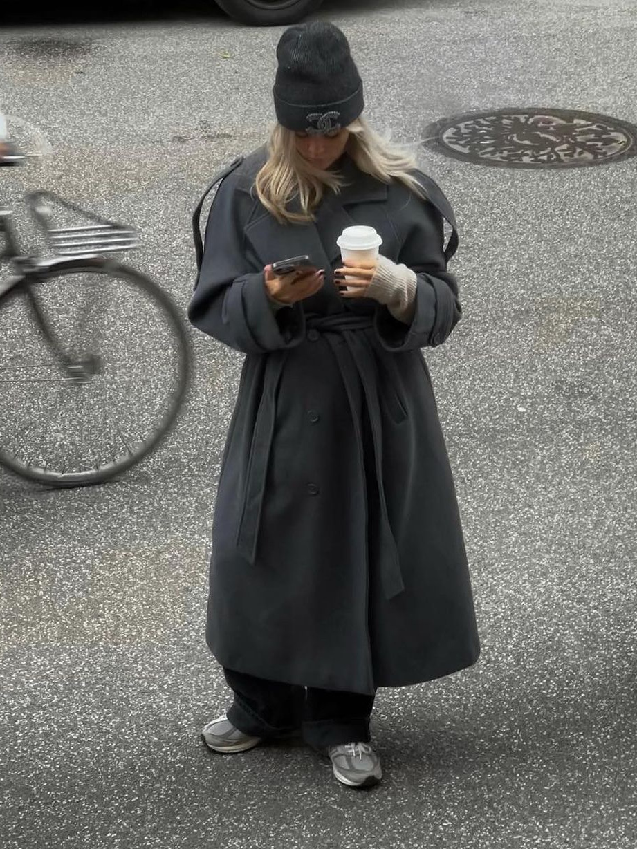 (W) S Max Mara Venice Wool Robe Coat Brown Bronze, (W) S Max Mara Esturia Long Wool Coat Camel 착용 스타일 - 2