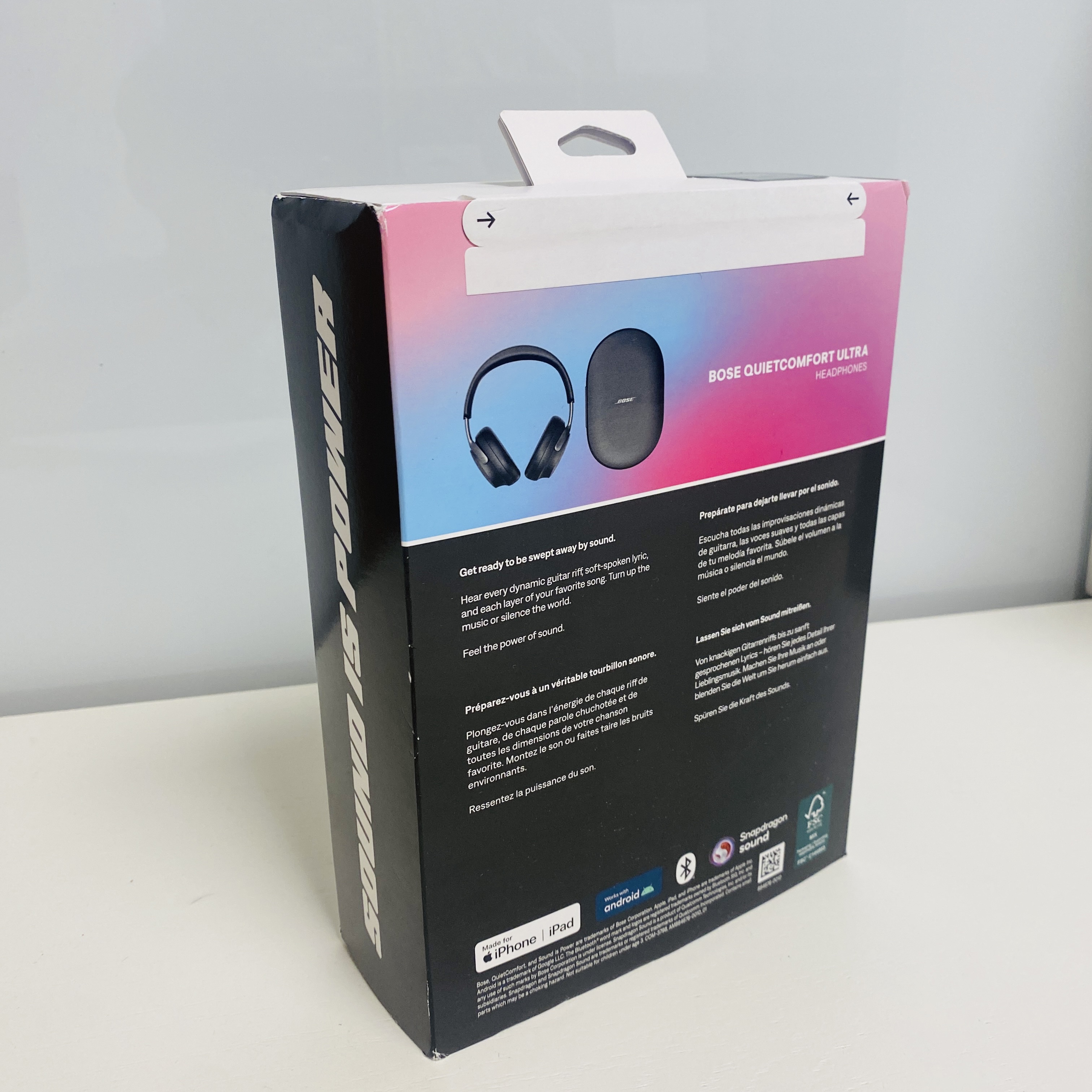 BOSE QC Ultra Black (Korean Ver.) 착용 스타일