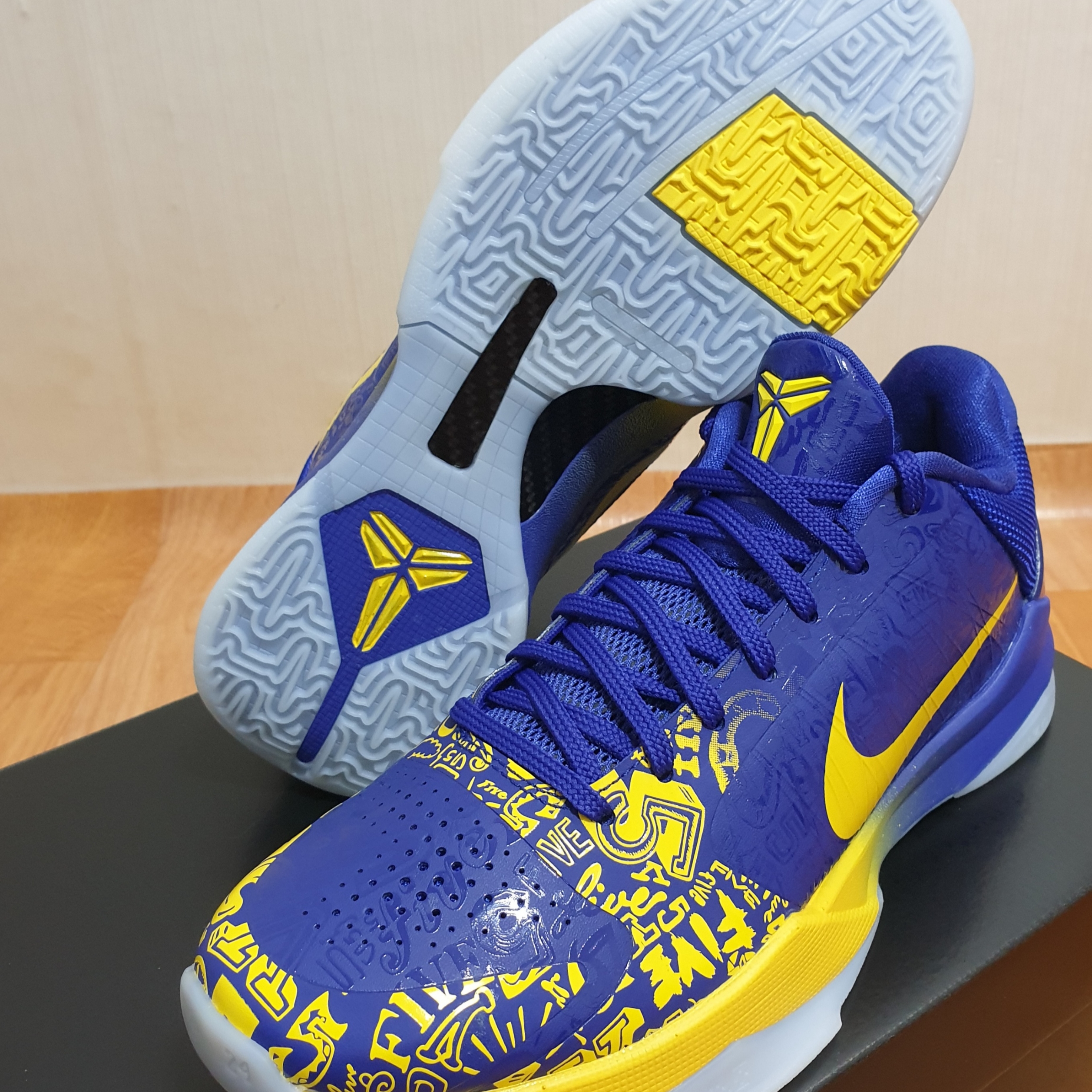 Nike Kobe 5 Protro 5 Rings 착용 스타일 - 3