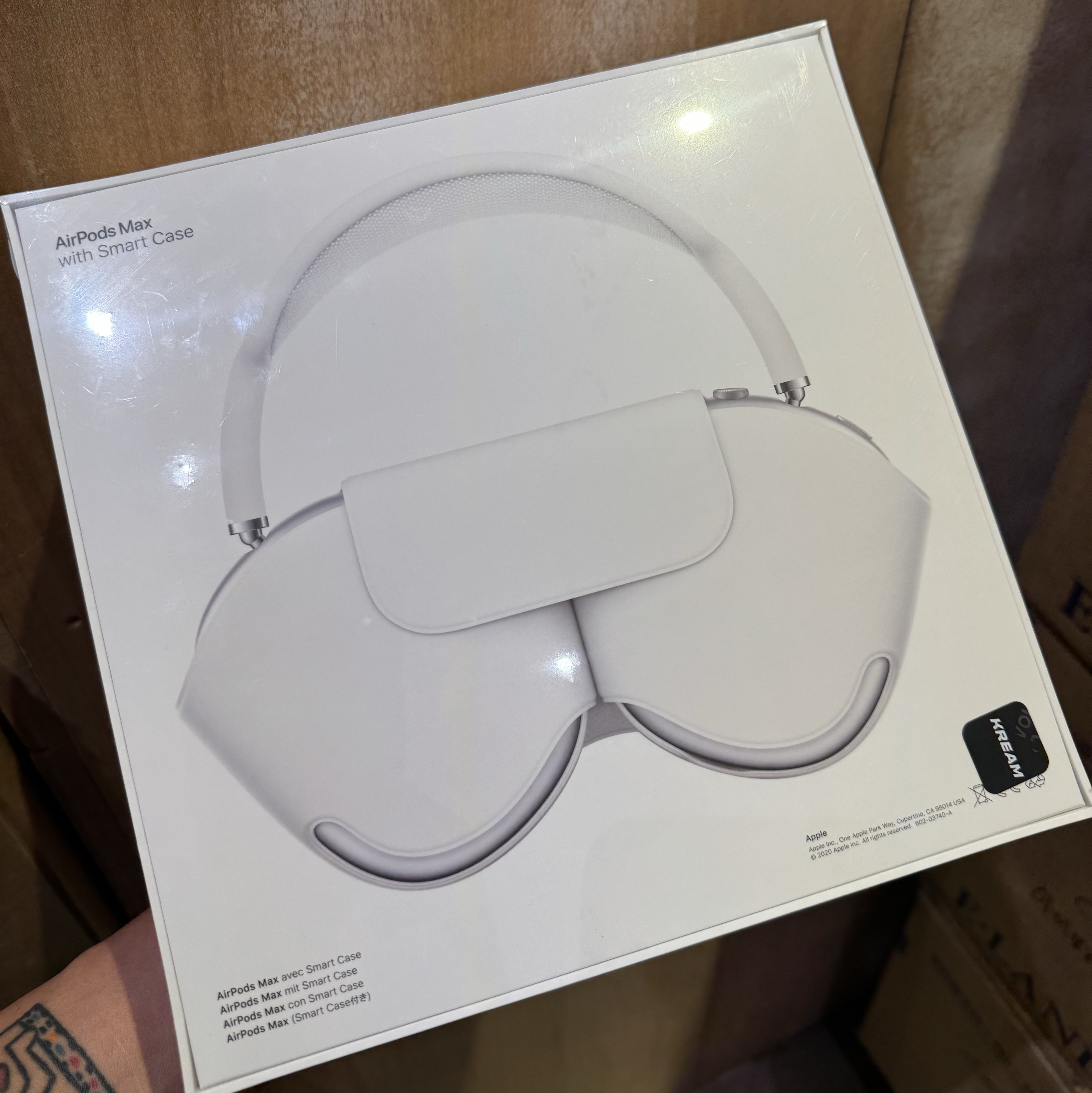 Apple AirPods Max Lightning Silver (Korean Ver.) 착용 스타일 - 2