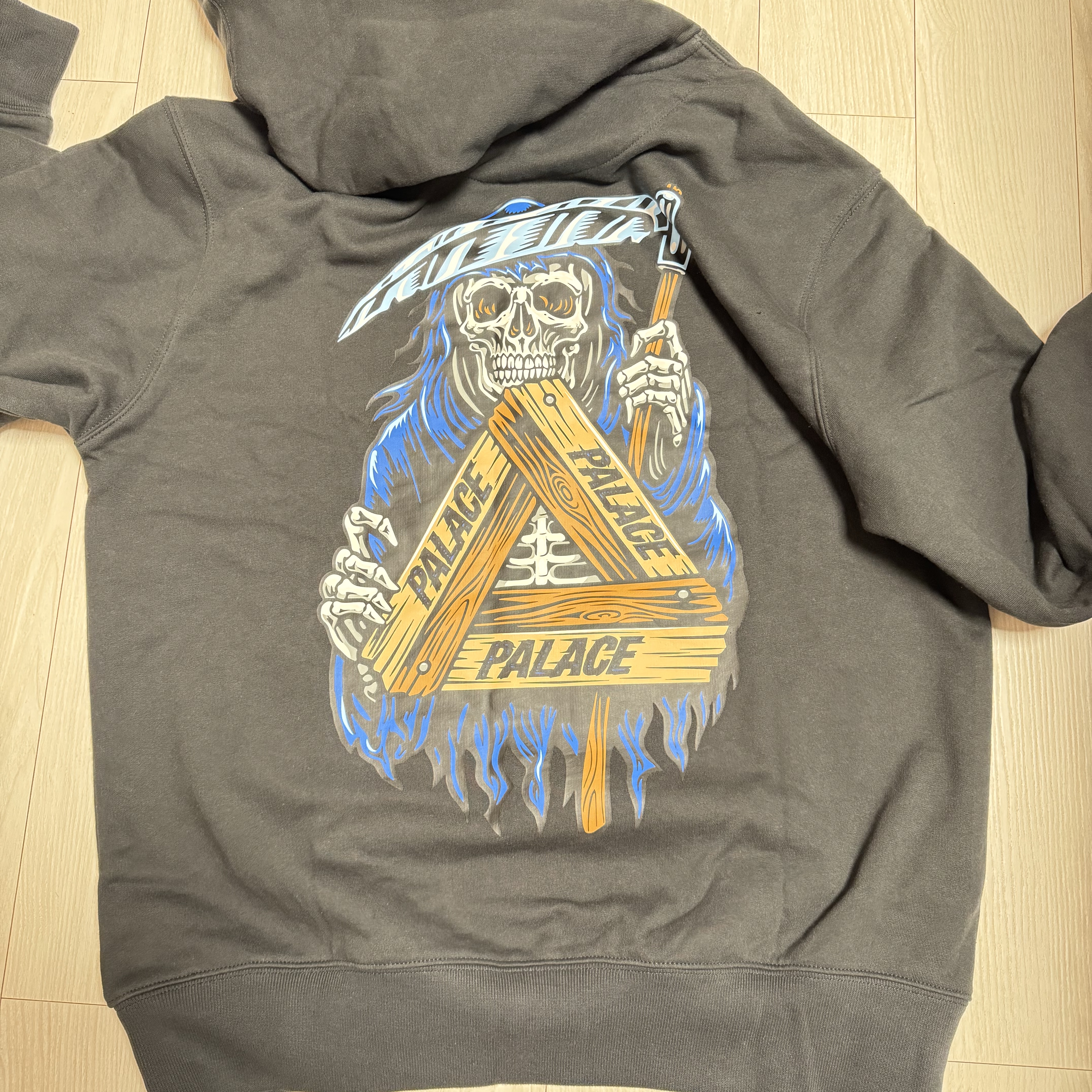 Palace Reaper Hood Black - 23FW 착용 스타일