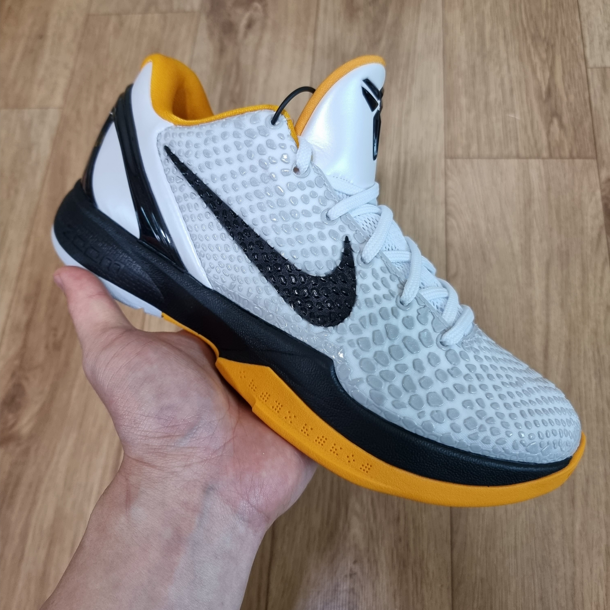Nike Kobe 6 Protro White Del Sol 착용 스타일 - 3