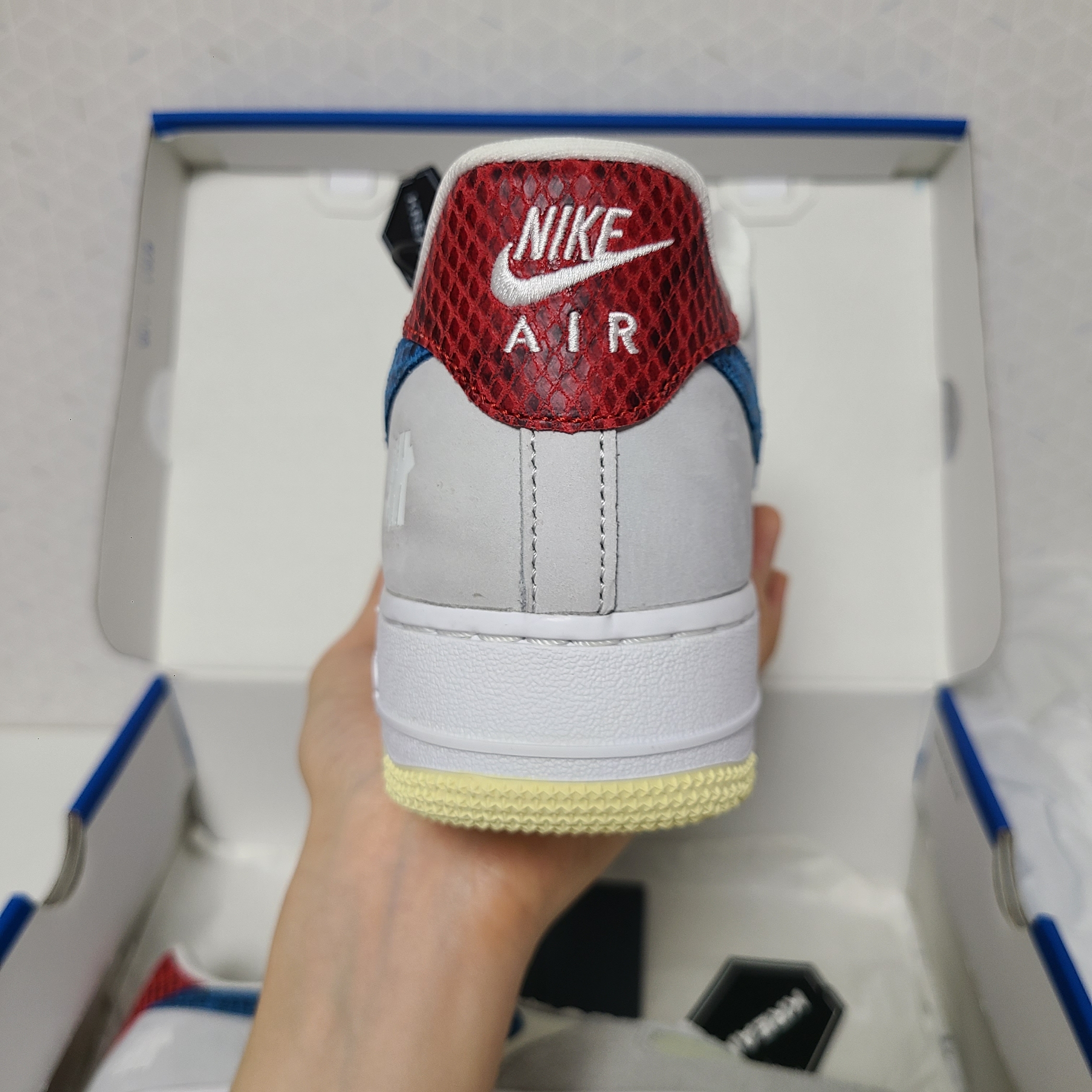 Nike x Undefeated Air Force 1 Low SP 5 On It 착용 스타일 - 5