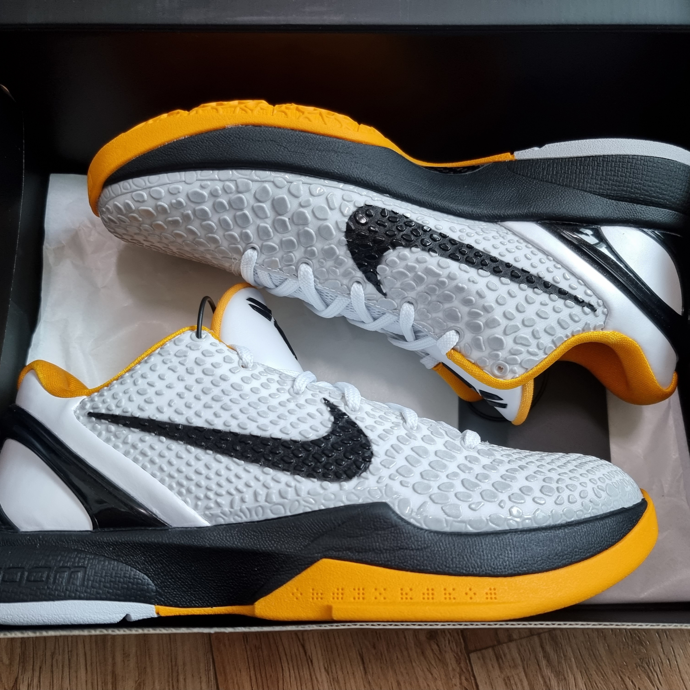 Nike Kobe 6 Protro White Del Sol 착용 스타일 - 2