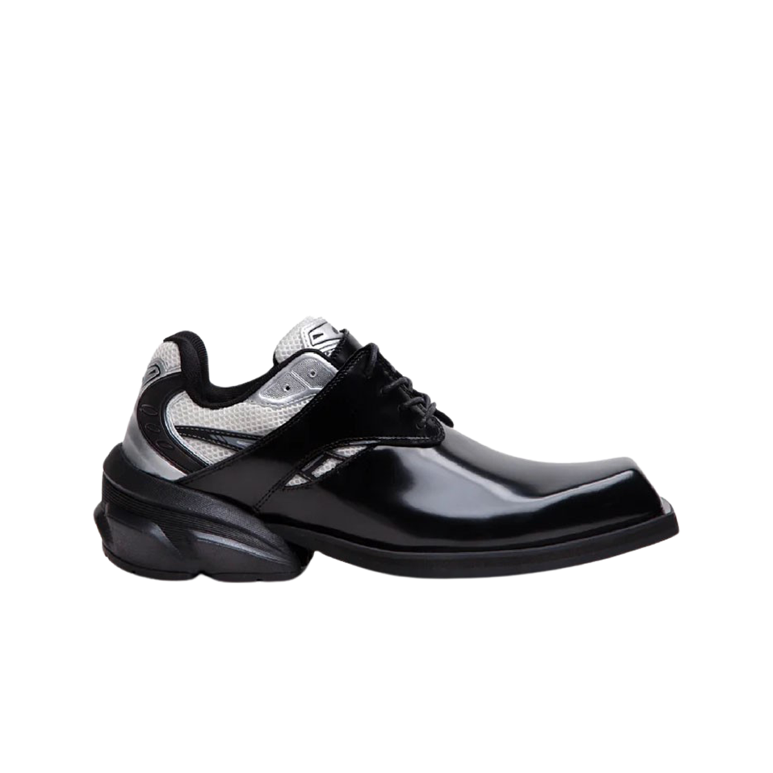 리매진 하이브리드 더비 슈즈 스타팅 블록 블랙 화이트 실버(Remagine Hybrid Derby Shoes Starting Blocks Black White Silver)