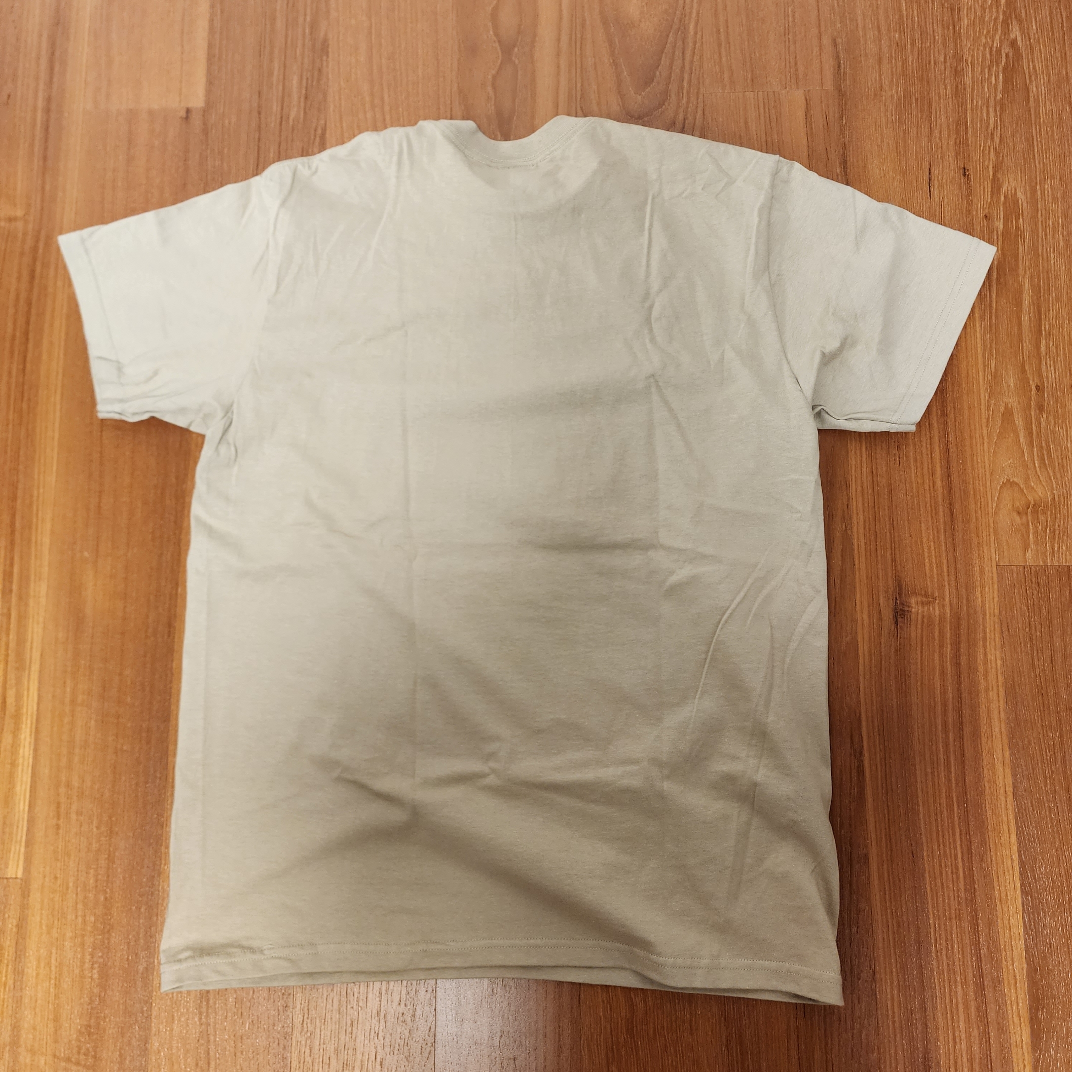 Supreme Box Logo T-Shirt Khaki - 23FW 착용 스타일 - 3