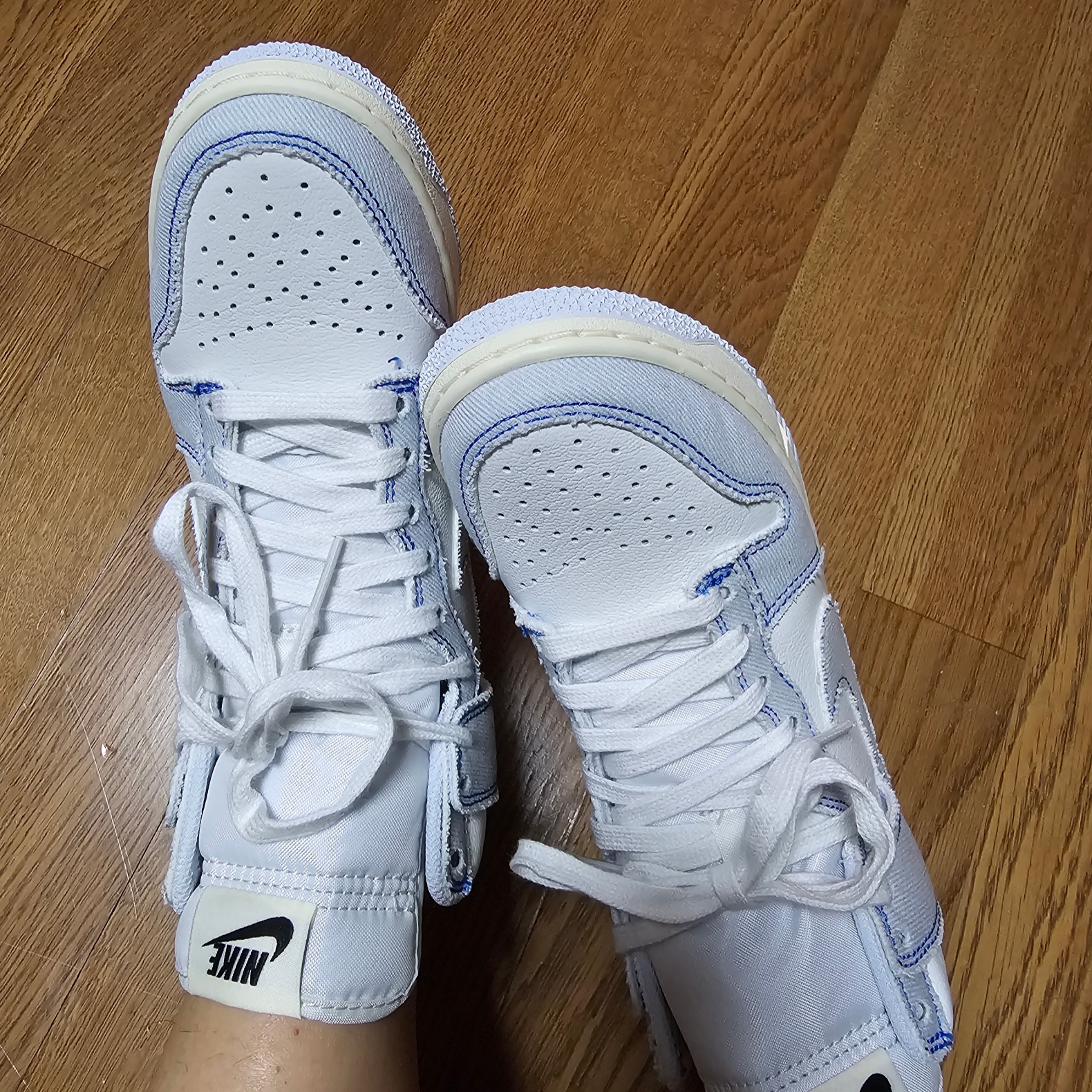 Nike Dunk High 1985 Royal Blue 착용 스타일