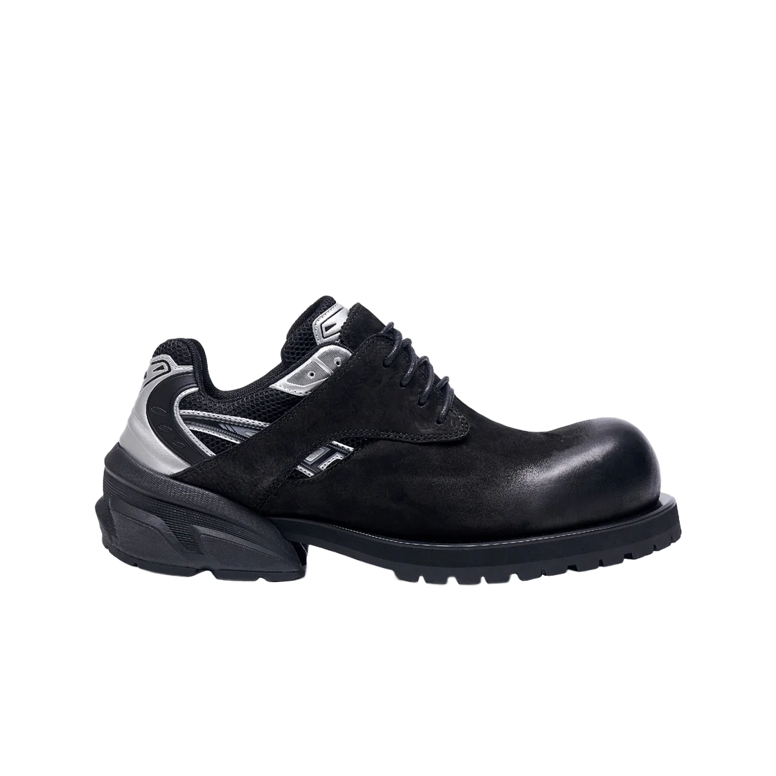 리매진 하이브리드 더비 슈즈 스타팅 비거 블랙 화이트 실버(Remagine Hybrid Derby Shoes Starting Bigger Black White Silver)