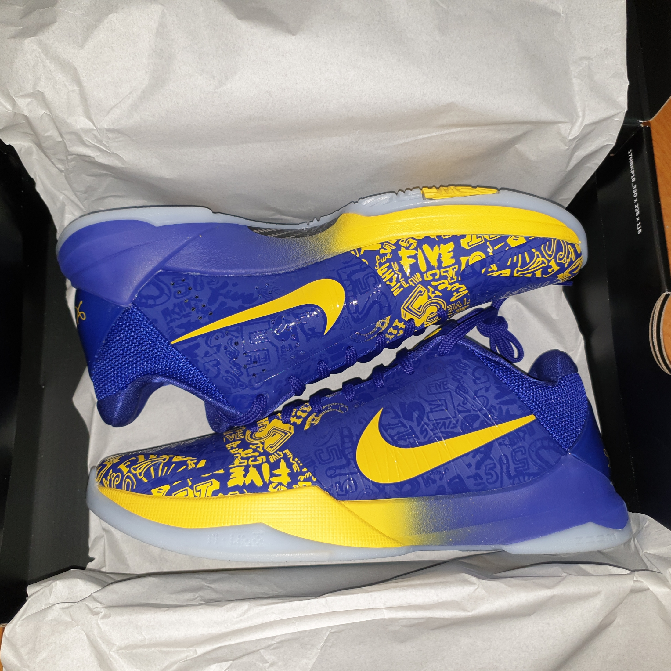 Nike Kobe 5 Protro 5 Rings 착용 스타일 - 2