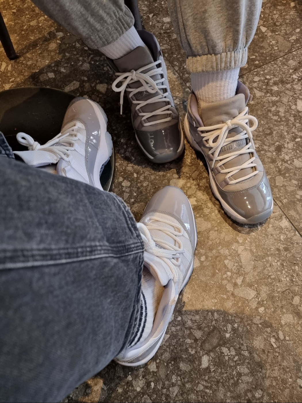 Jordan 11 Retro Cool Grey 2021, Jordan 11 Retro Low Cement Grey 착용 스타일