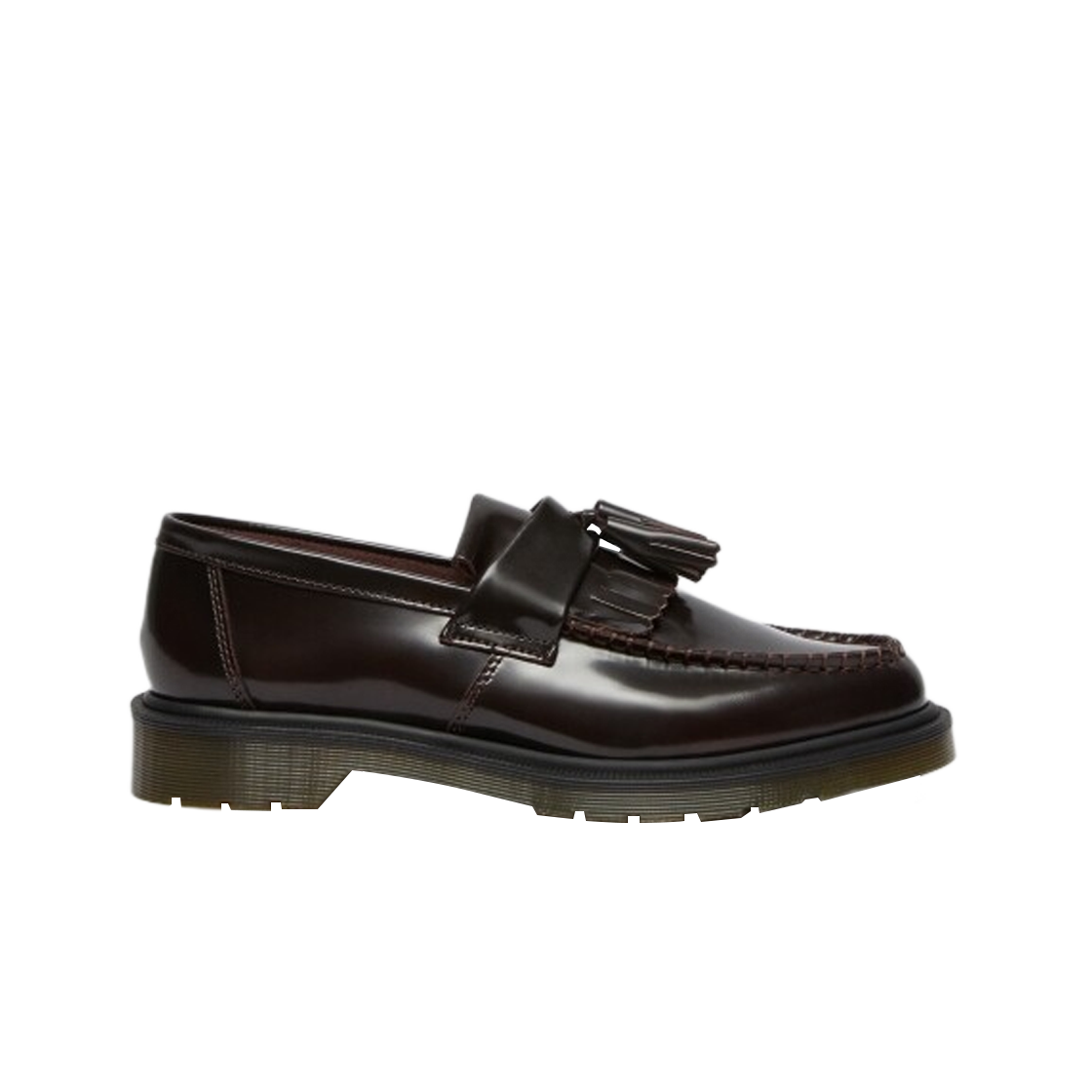 닥터마틴 아드리안 아카디아 레더 로퍼 체리 레드(Dr. Martens Adrian Arcadia Leather Loafers Cherry Red)