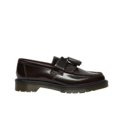 Dr. Martens Adrian Arcadia Leather Loafers Cherry Red